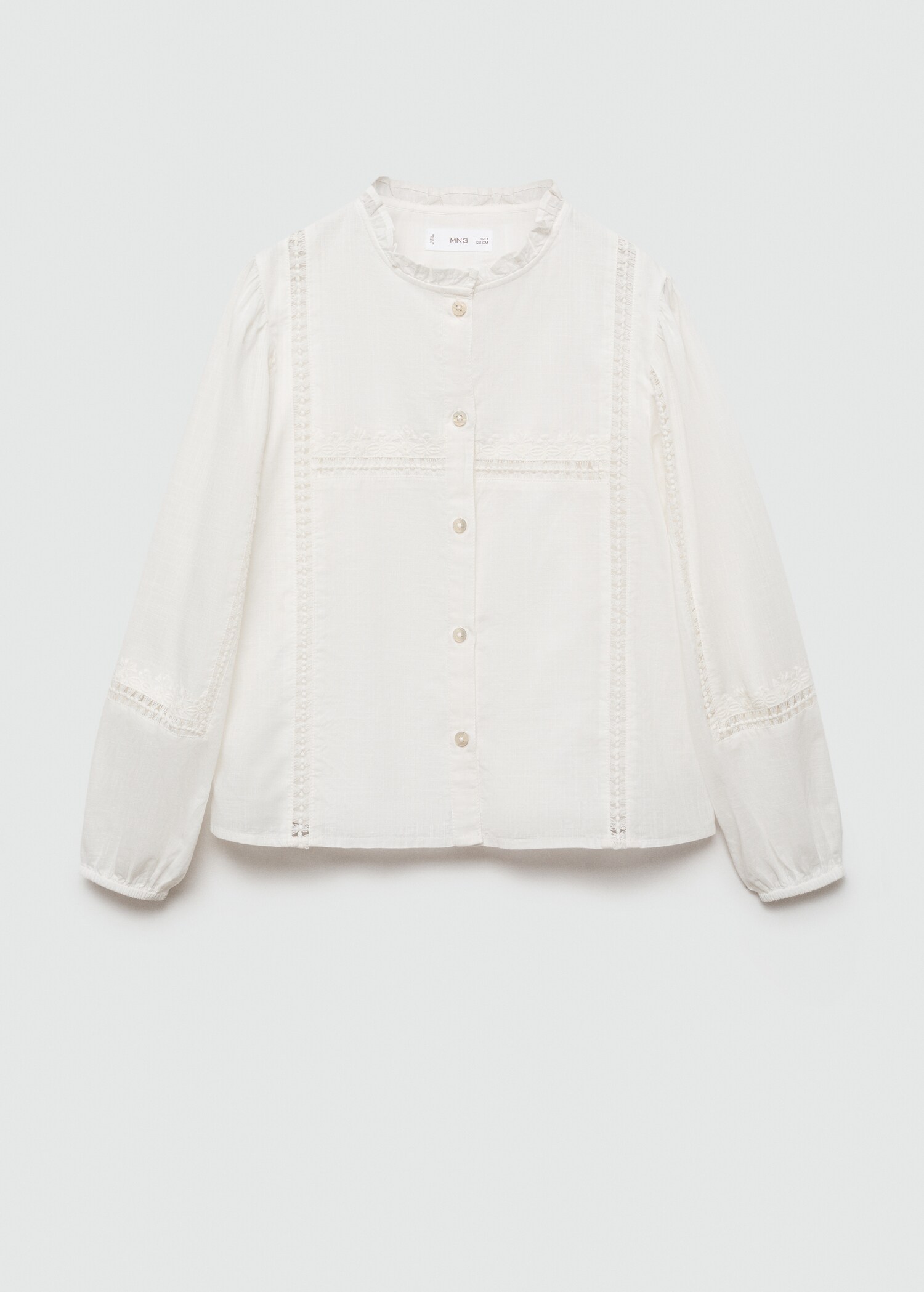 Embroidered details blouse - Article without model