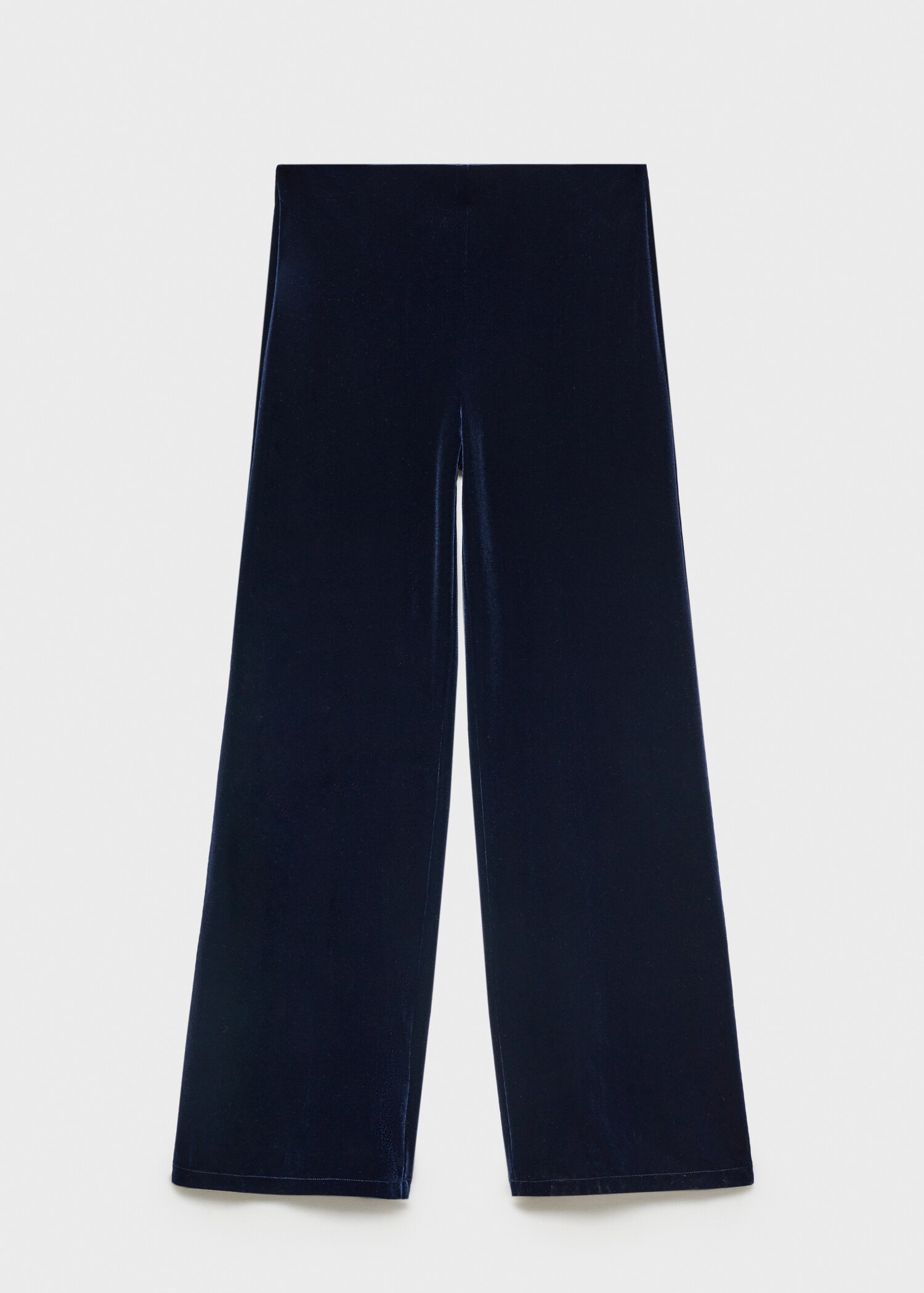 Wideleg-Samthose - Artikel ohne Model