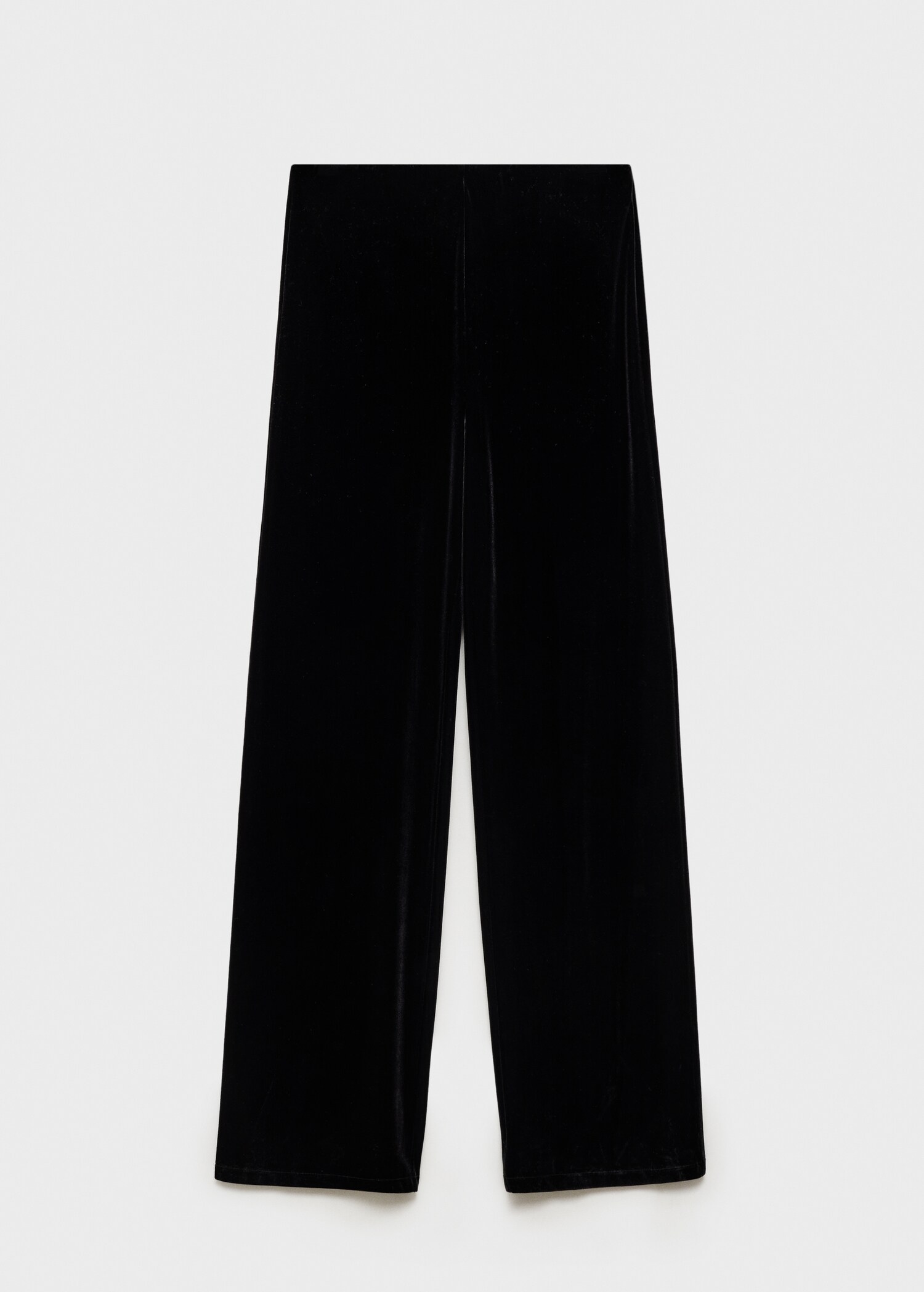 Wideleg-Samthose - Artikel ohne Model