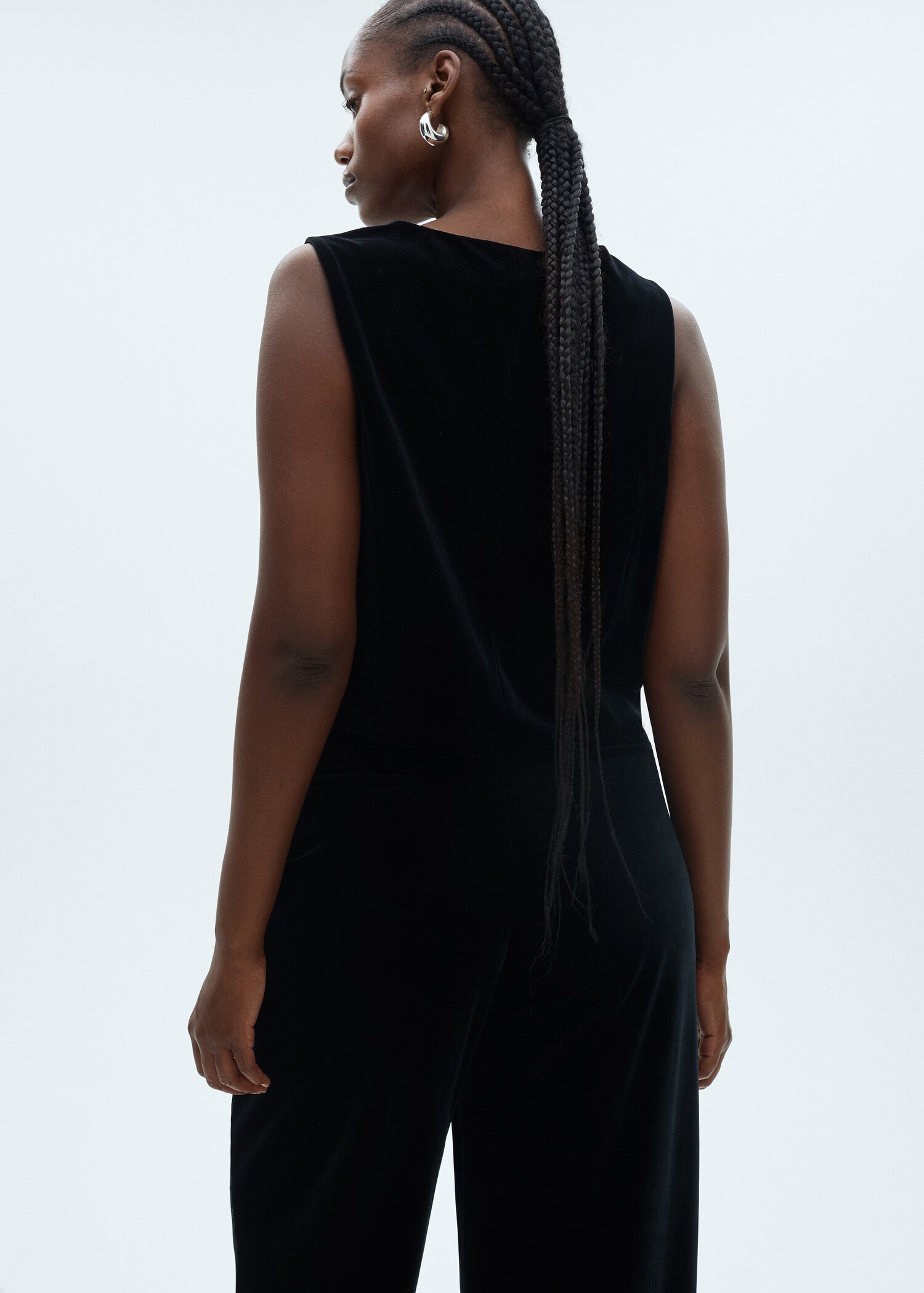 Wideleg-Samthose - Detail des Artikels 4