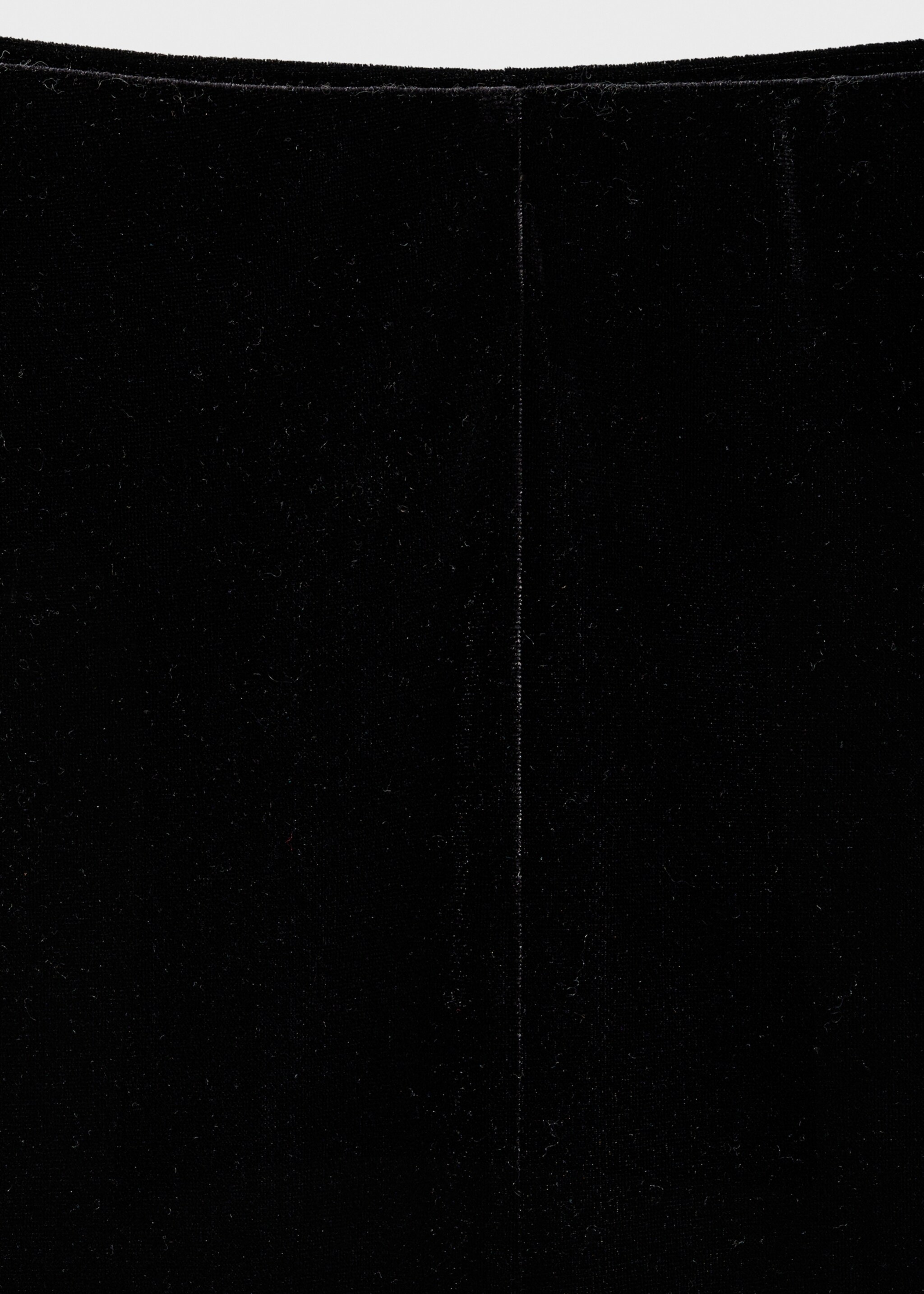 Wideleg-Samthose - Detail des Artikels 8, Schwarz. Ref: 77037687-00.