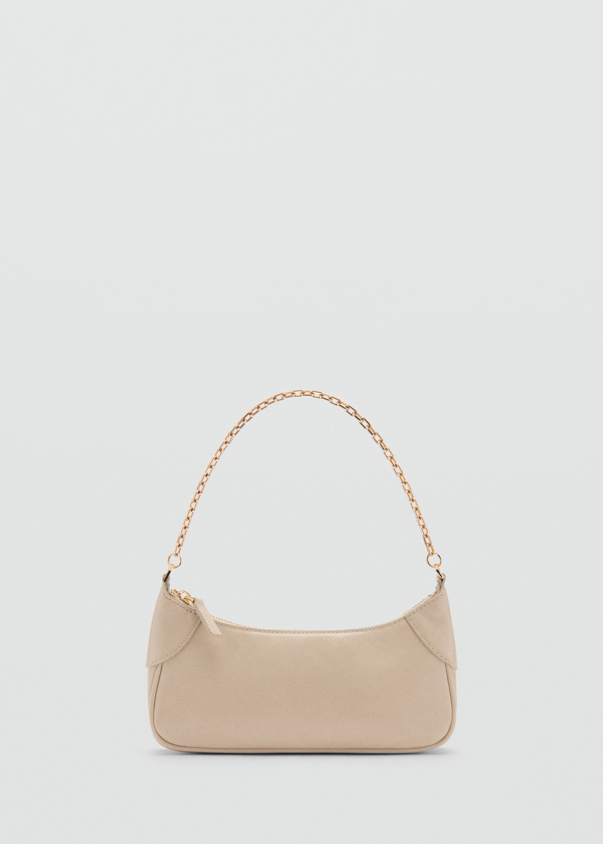 Bolso doble asa cadena - Artículo sin modelo, Blanco roto. Ref: 77037688-00.