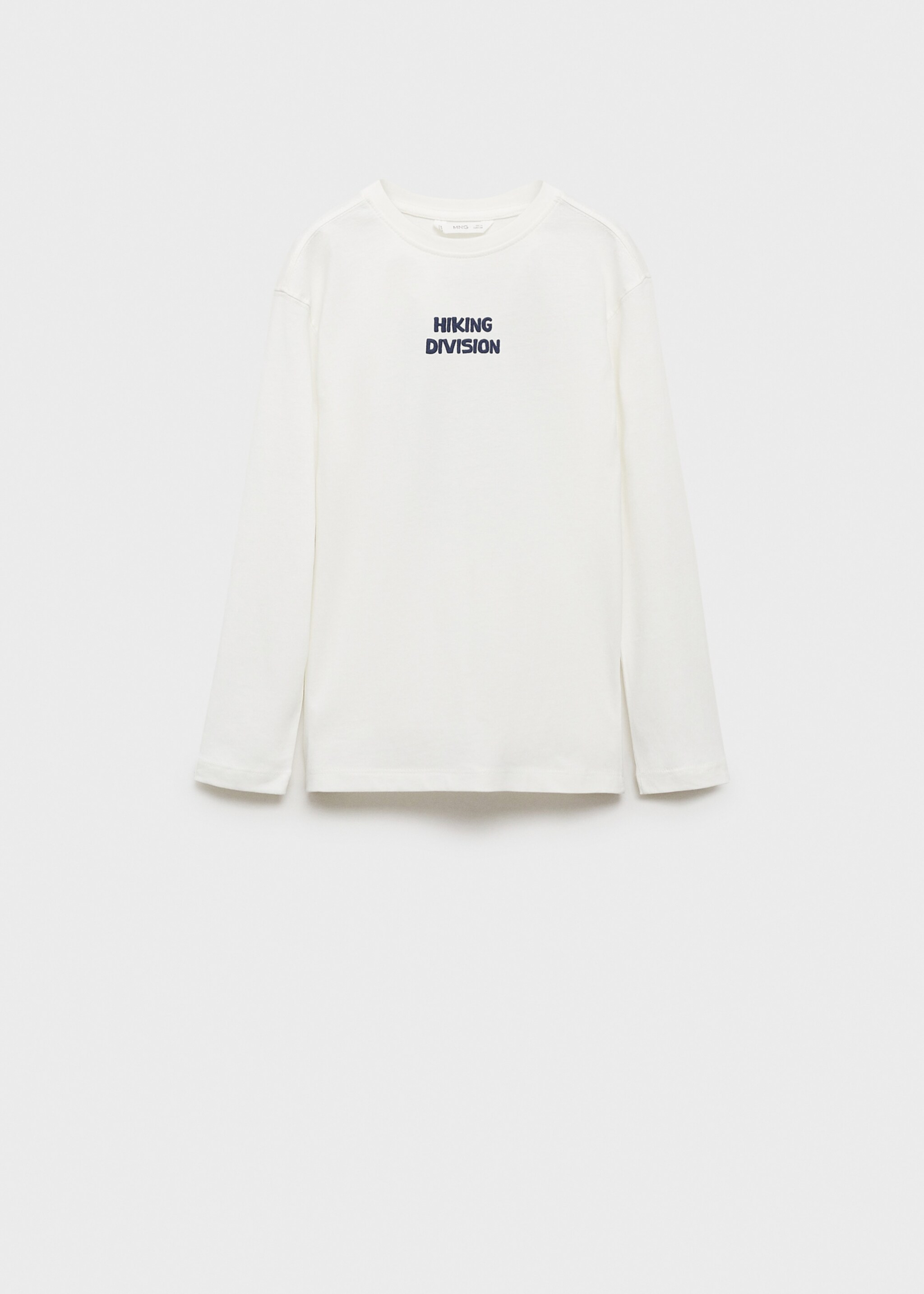 Printed cotton-blend t-shirt - Article without model, Off White. Ref: 77037689-00.