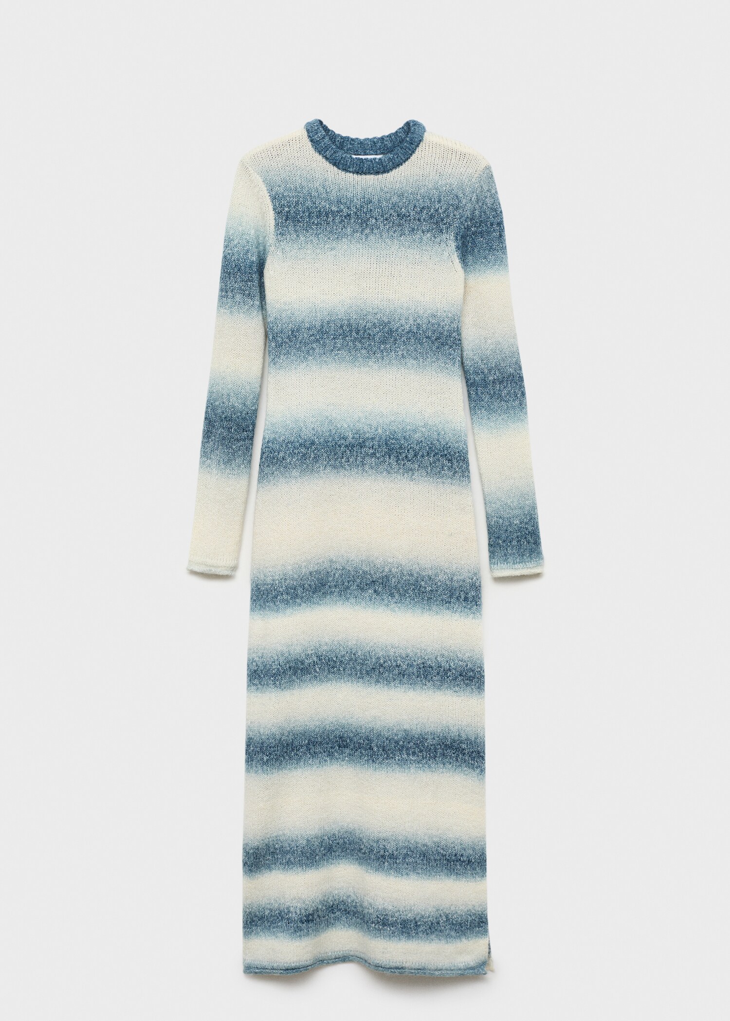 Striped sweater dress - Article without model