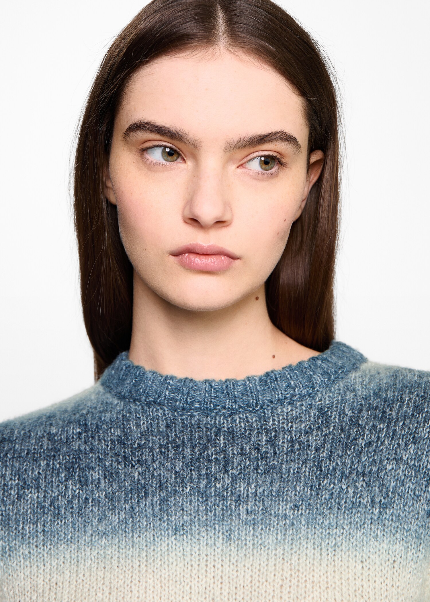 Striped sweater dress - Details of the article 1