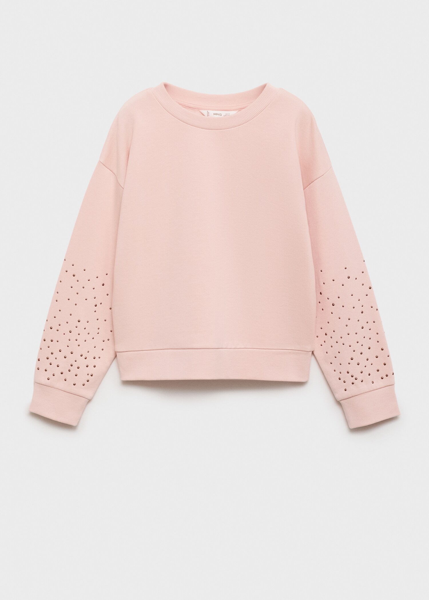 Sweatshirt mit Perlenbesatz - Artikel ohne Model