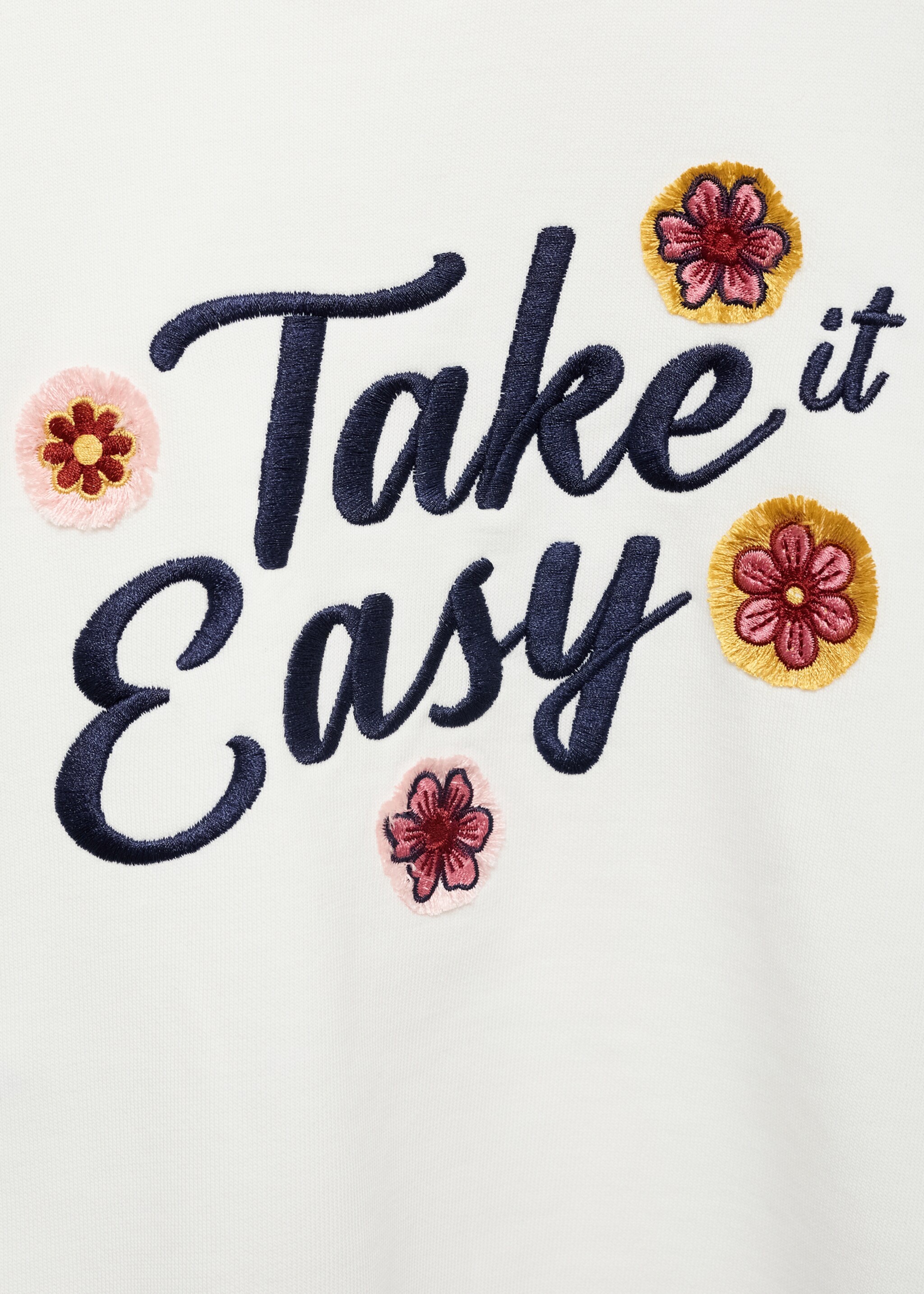 Floral embroidered sweatshirt - Details of the article 8