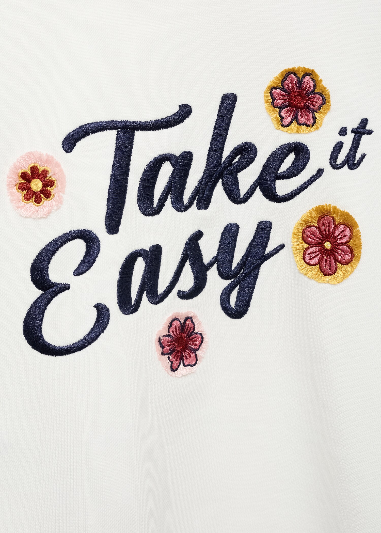 Floral embroidered sweatshirt - Details of the article 8
