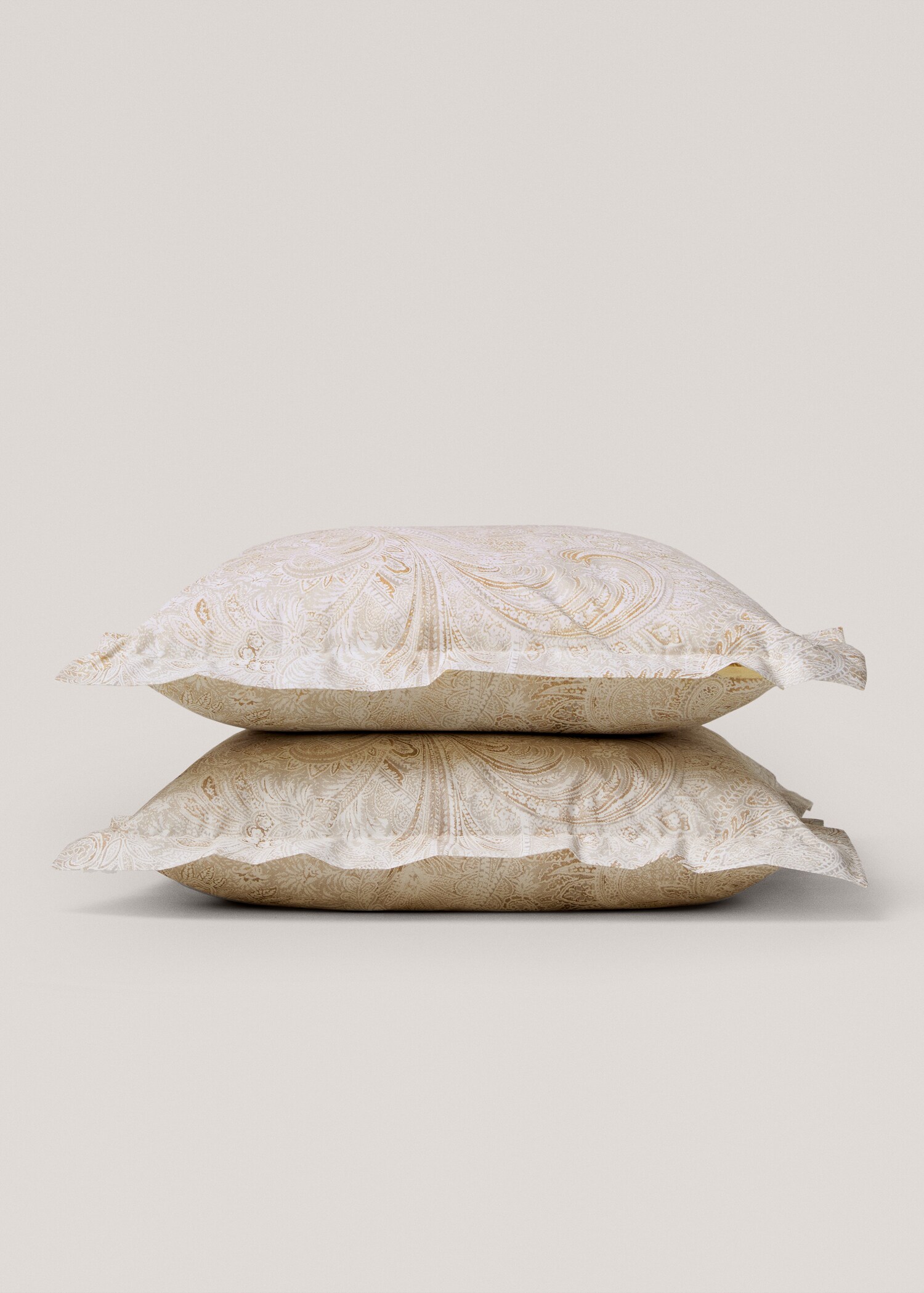 Paisleymönstrat örngott percalebomull 60x60 cm - Detaljer om artikeln 1