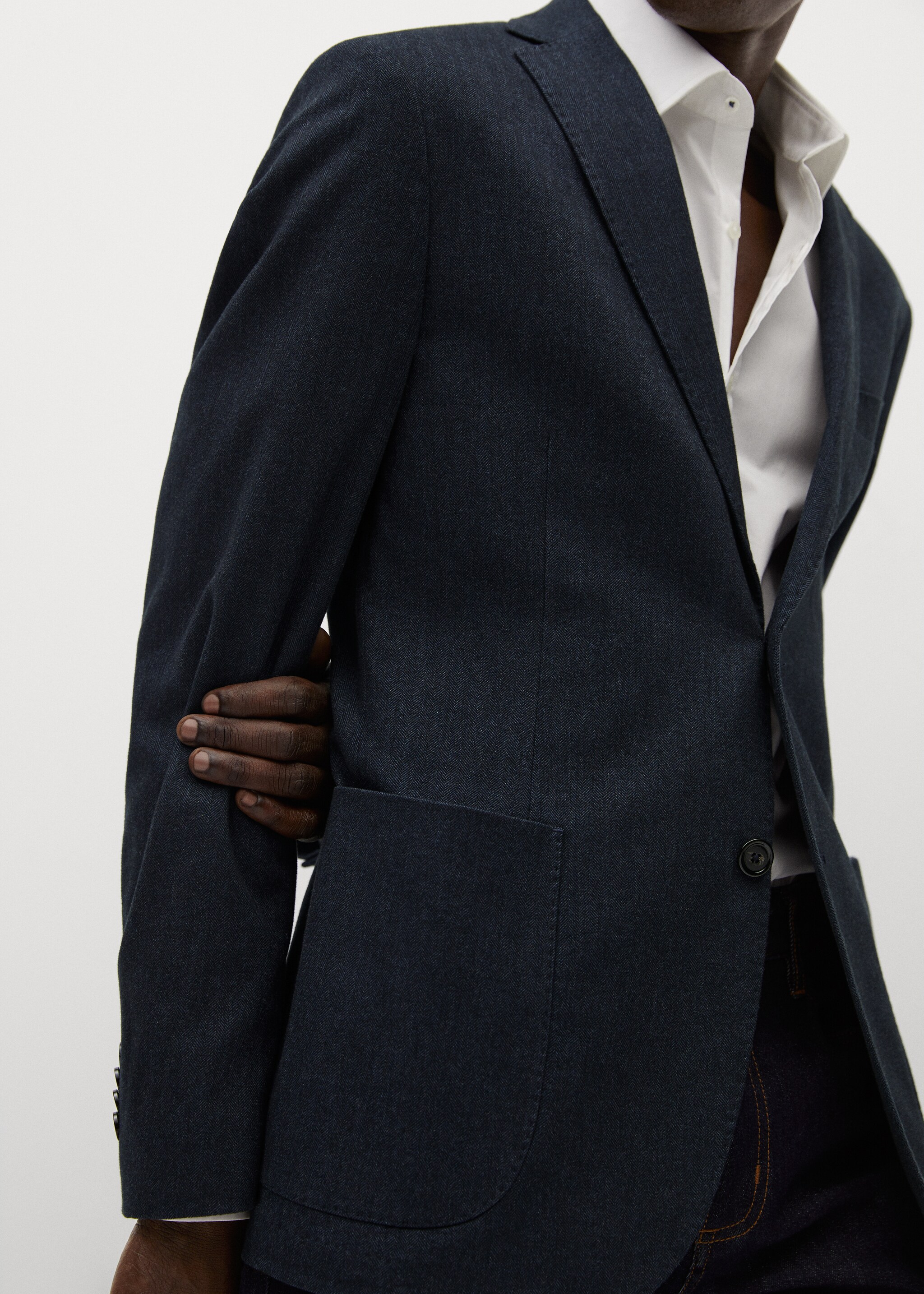 Americana slim fit algodón  - Detalle del artículo 1
