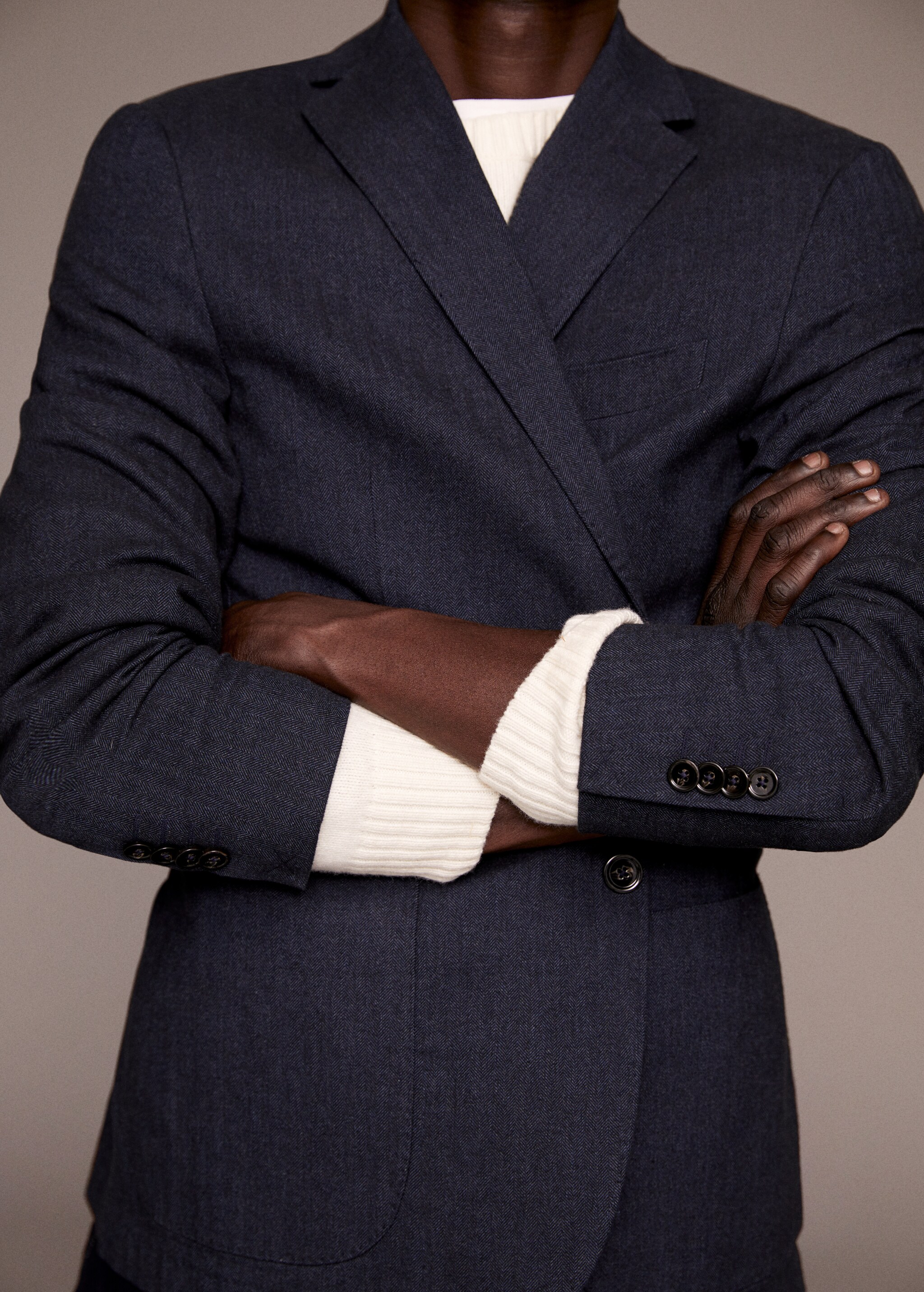 Americana slim fit algodón  - Detalle del artículo 5