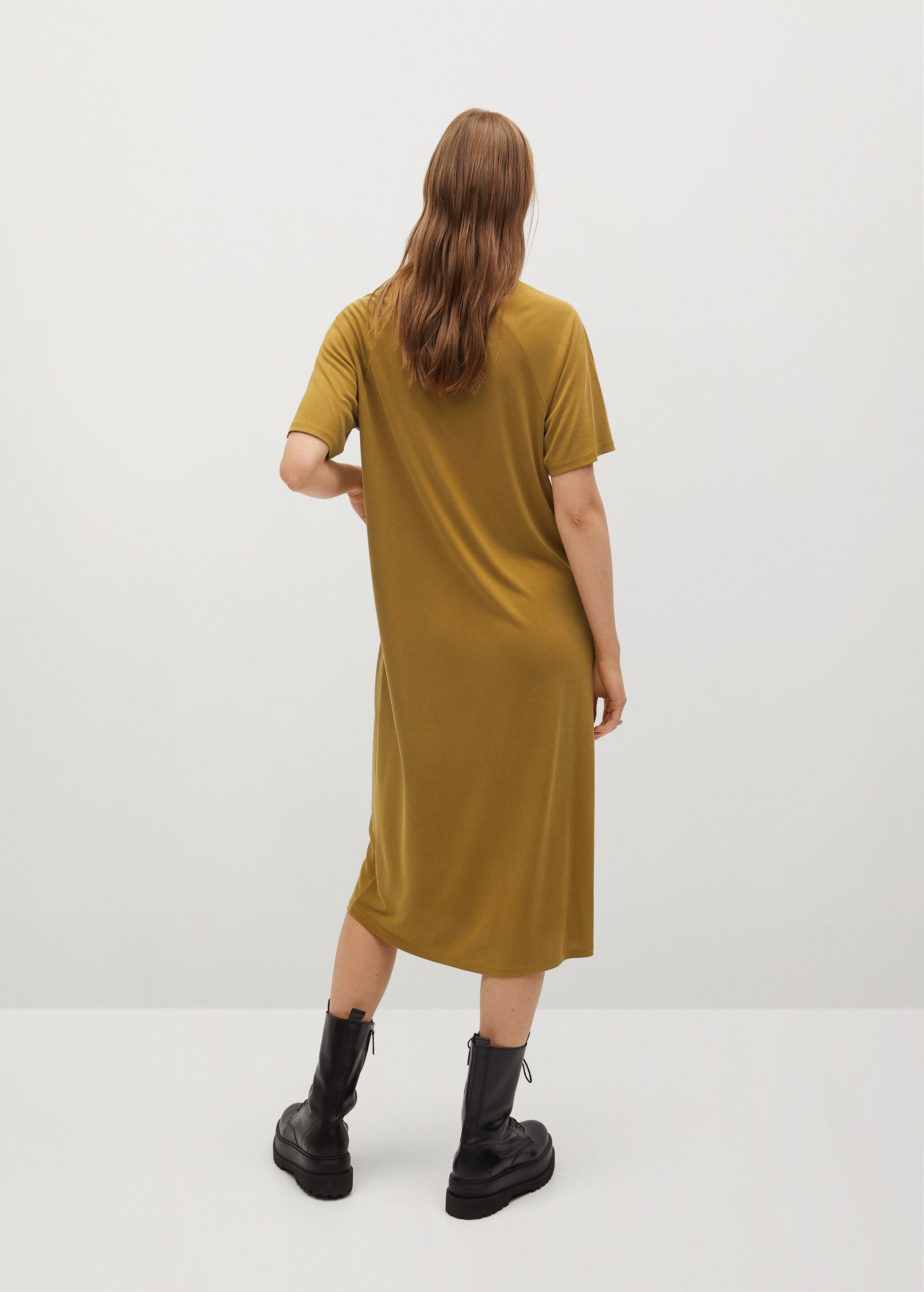 Vestido modal midi - Reverso del artículo