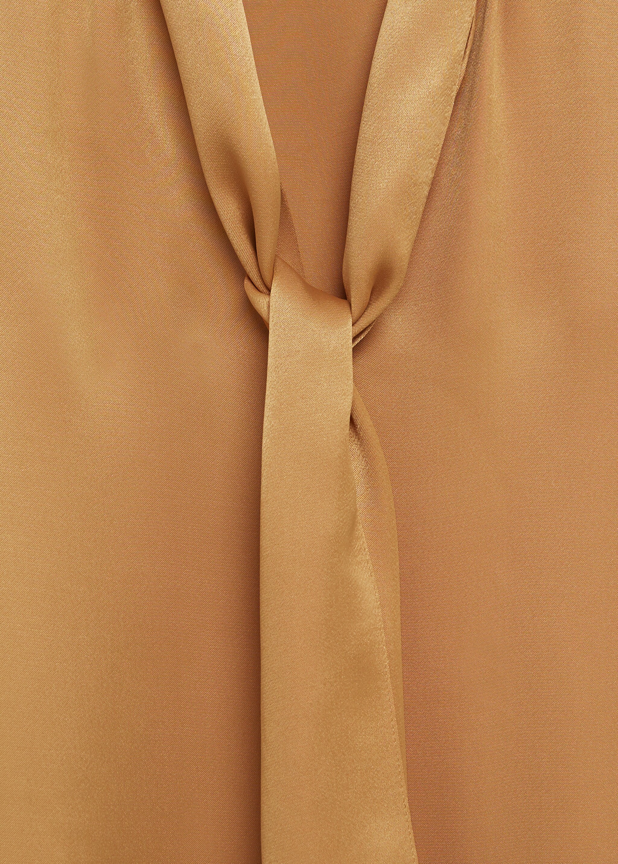Blusa satinada lazo - Detalle del artículo 8