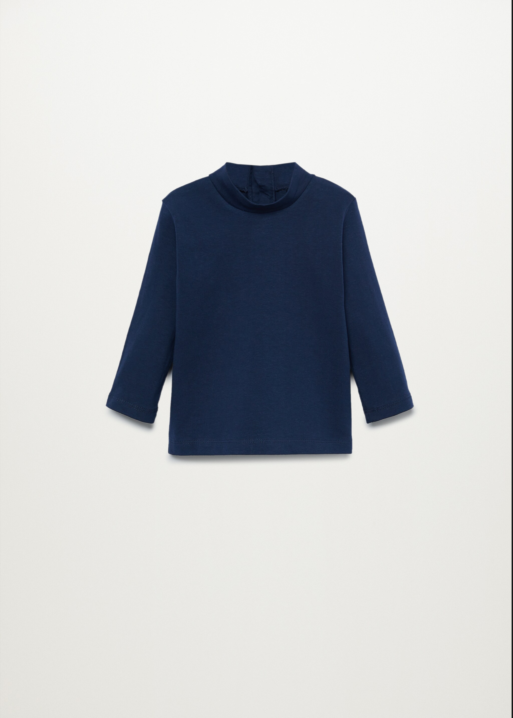 Camiseta algodón orgánico cuello alto - Artículo sin modelo