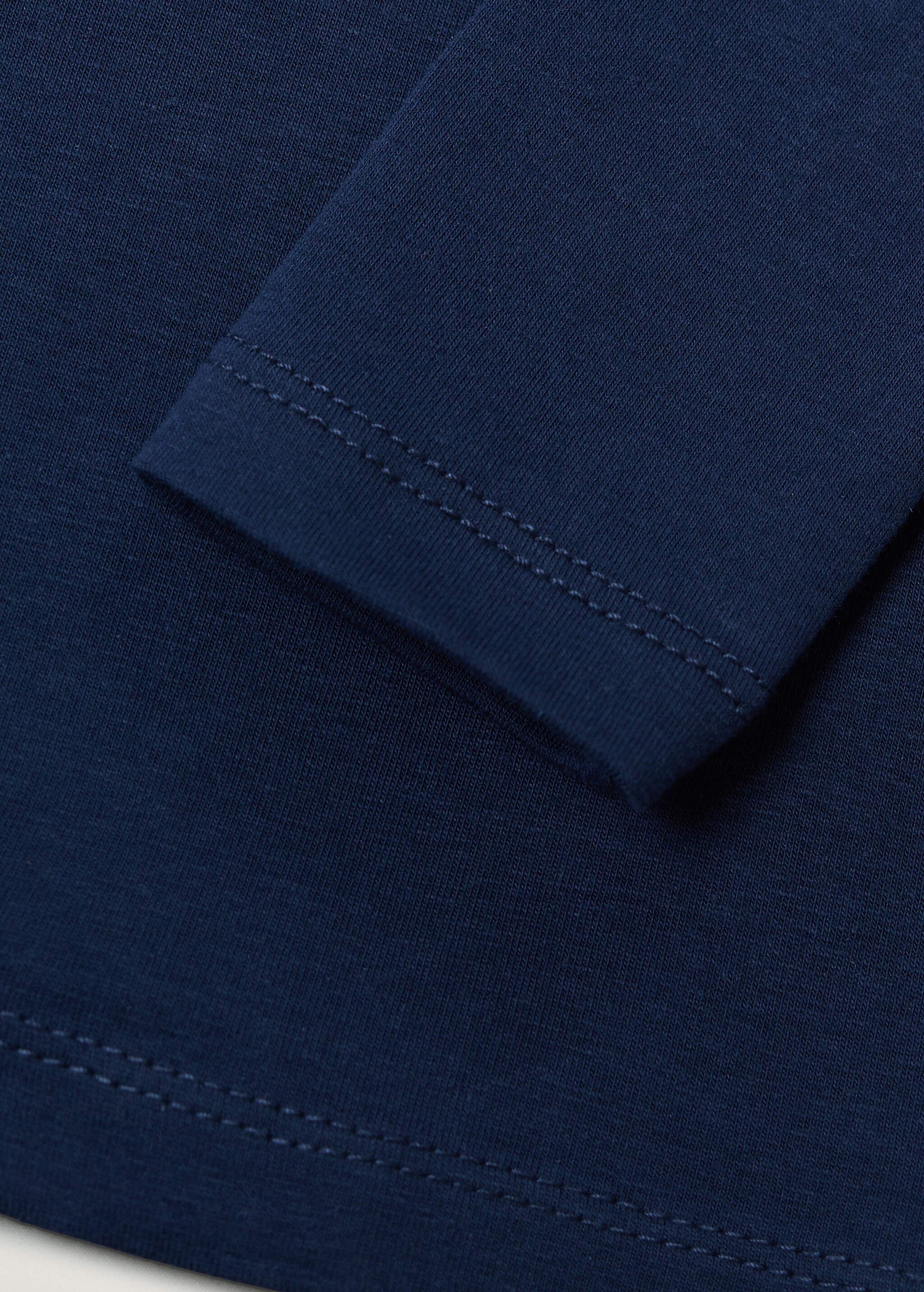 Camiseta algodón orgánico cuello alto - Detalle del artículo 9