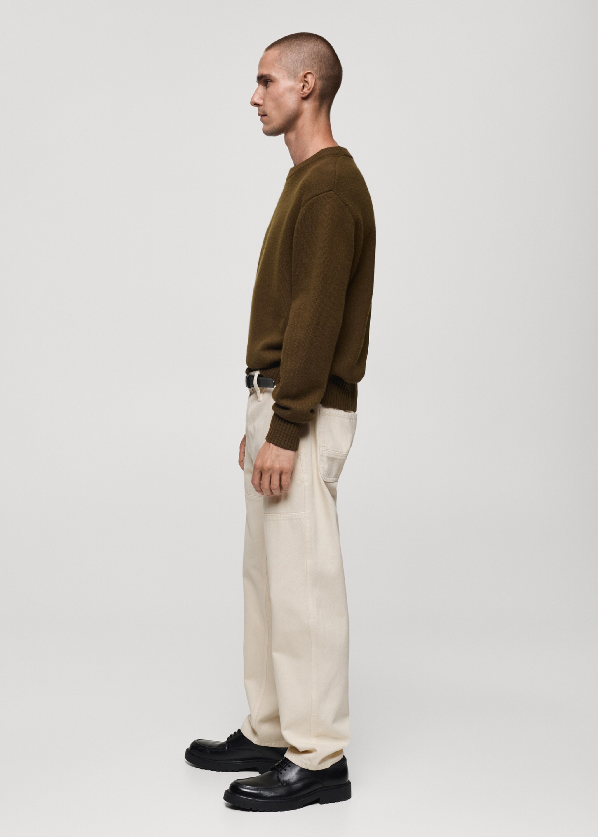 Regular-fit jeans with seam detail - Details of the article 2