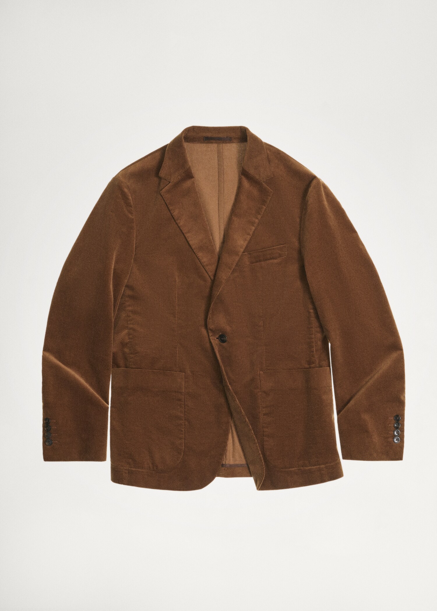 Slim fit corduroy blazer - Details of the article 5