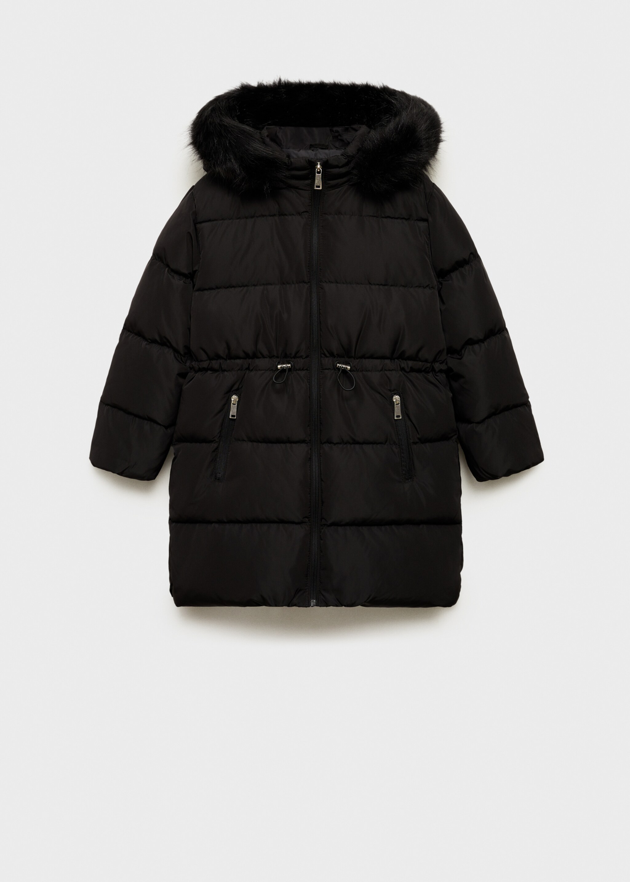 Puffer feather coat - Article without model, Black. Ref: 77037921-00.