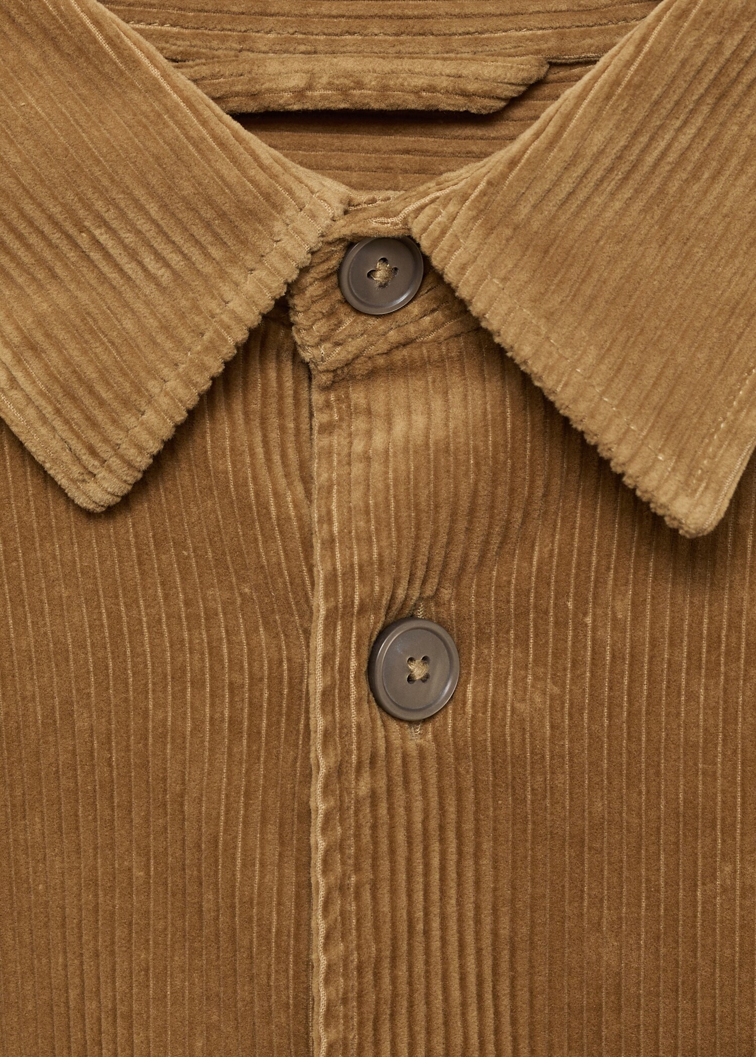 Corduroy overshirt with pockets - Details of the article 8