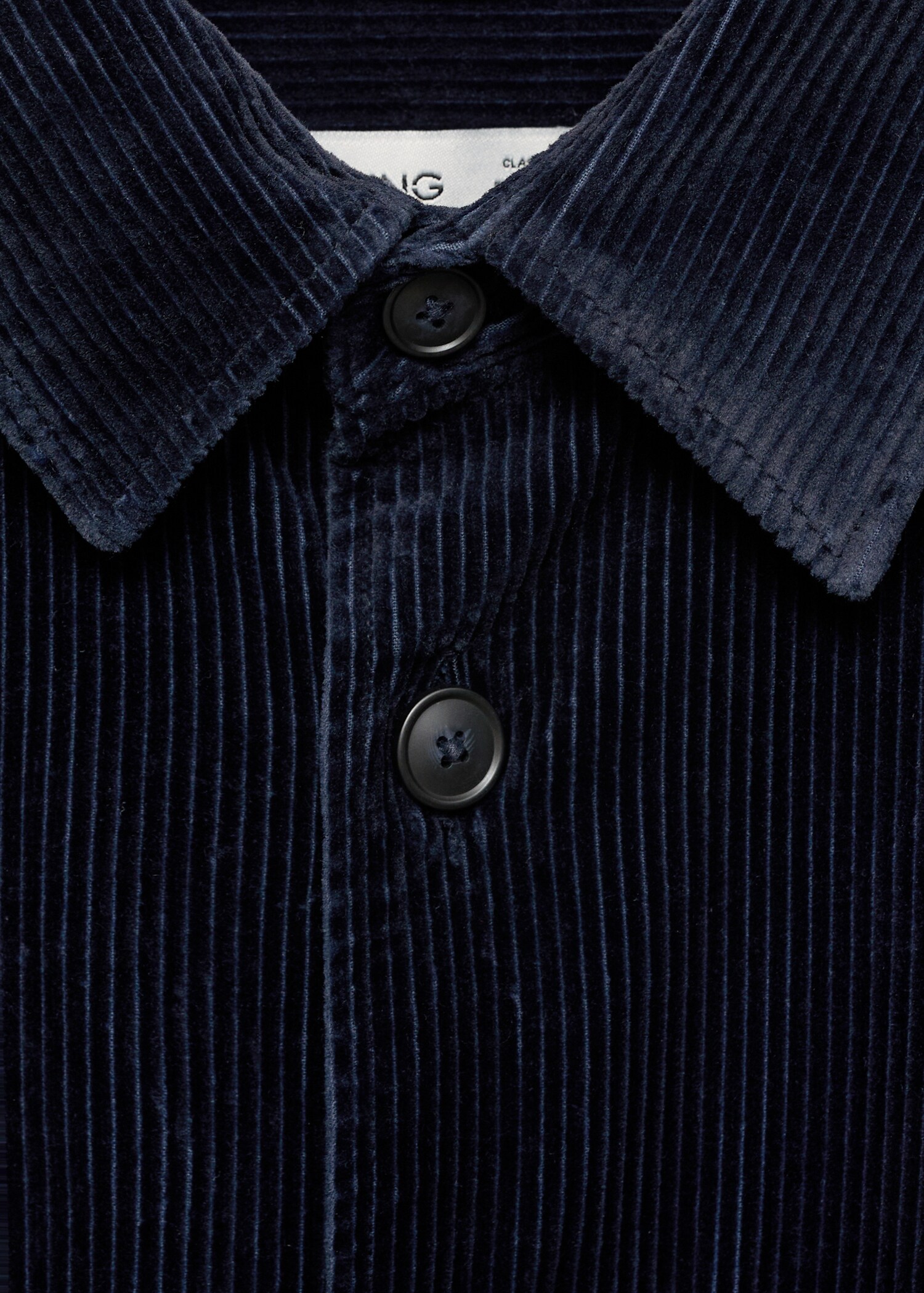 Corduroy overshirt with pockets - Details of the article 8