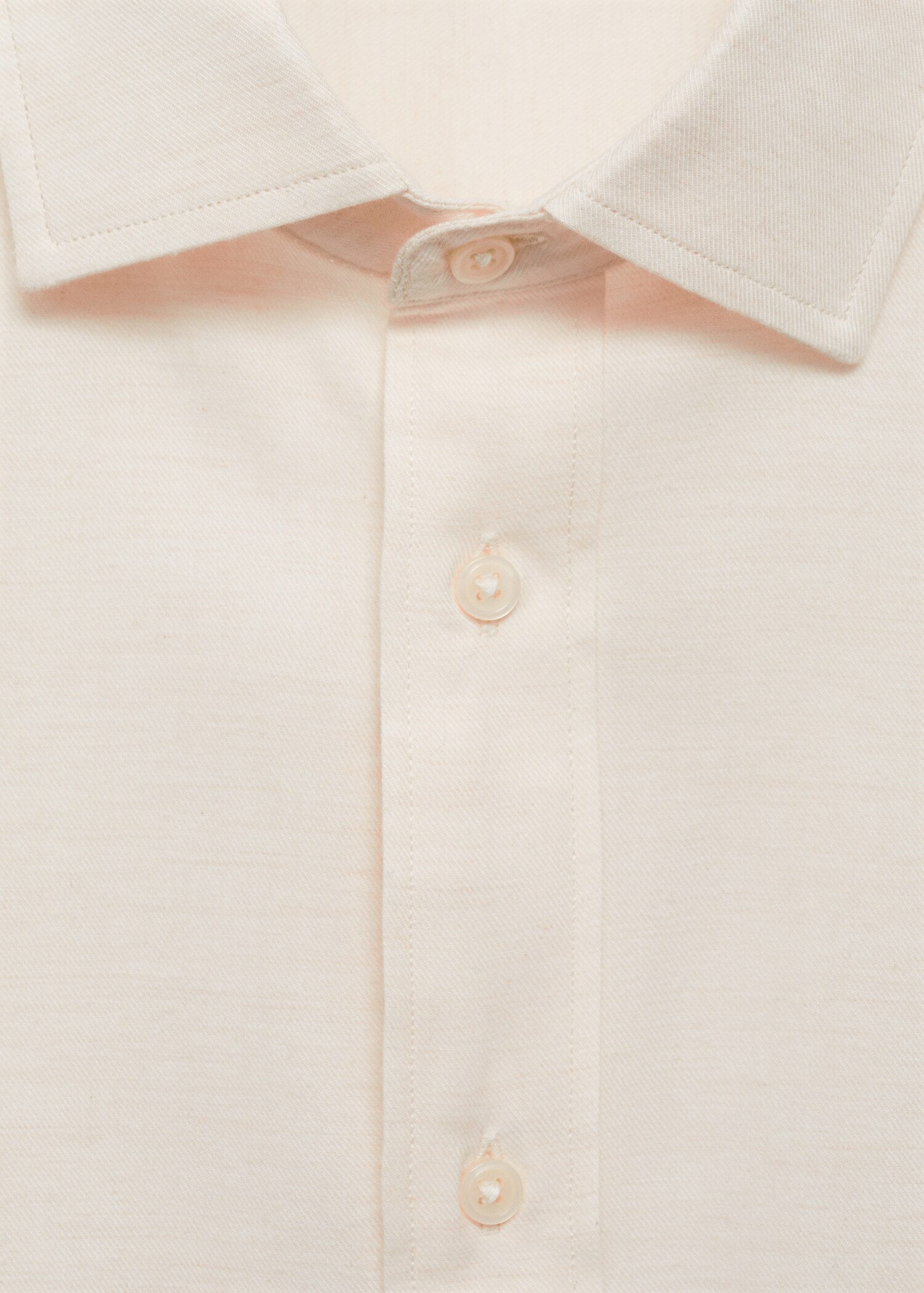 100% cotton flannel slim-fit shirt - Details of the article 8