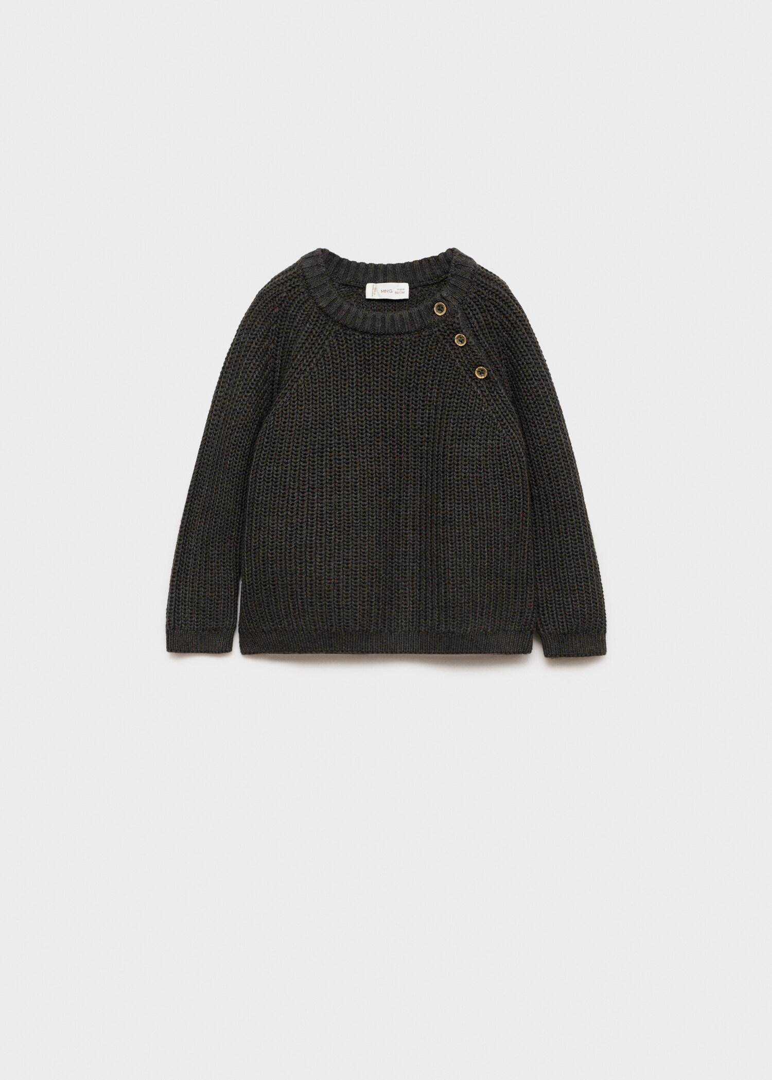 Pull-over maille détail boutons - Article sans modèle
