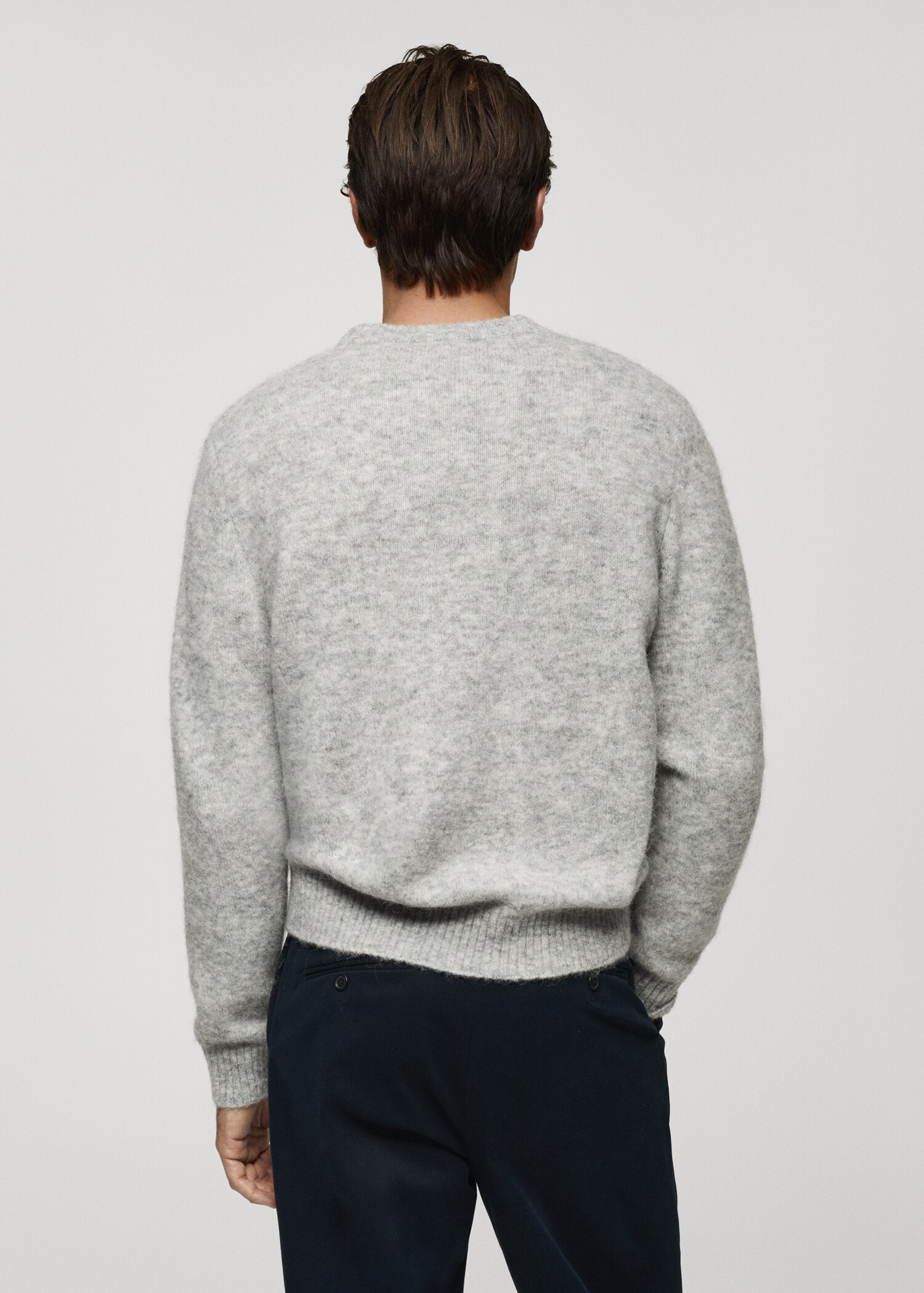 Pullover misto lana e alpaca - Retro dell'articolo