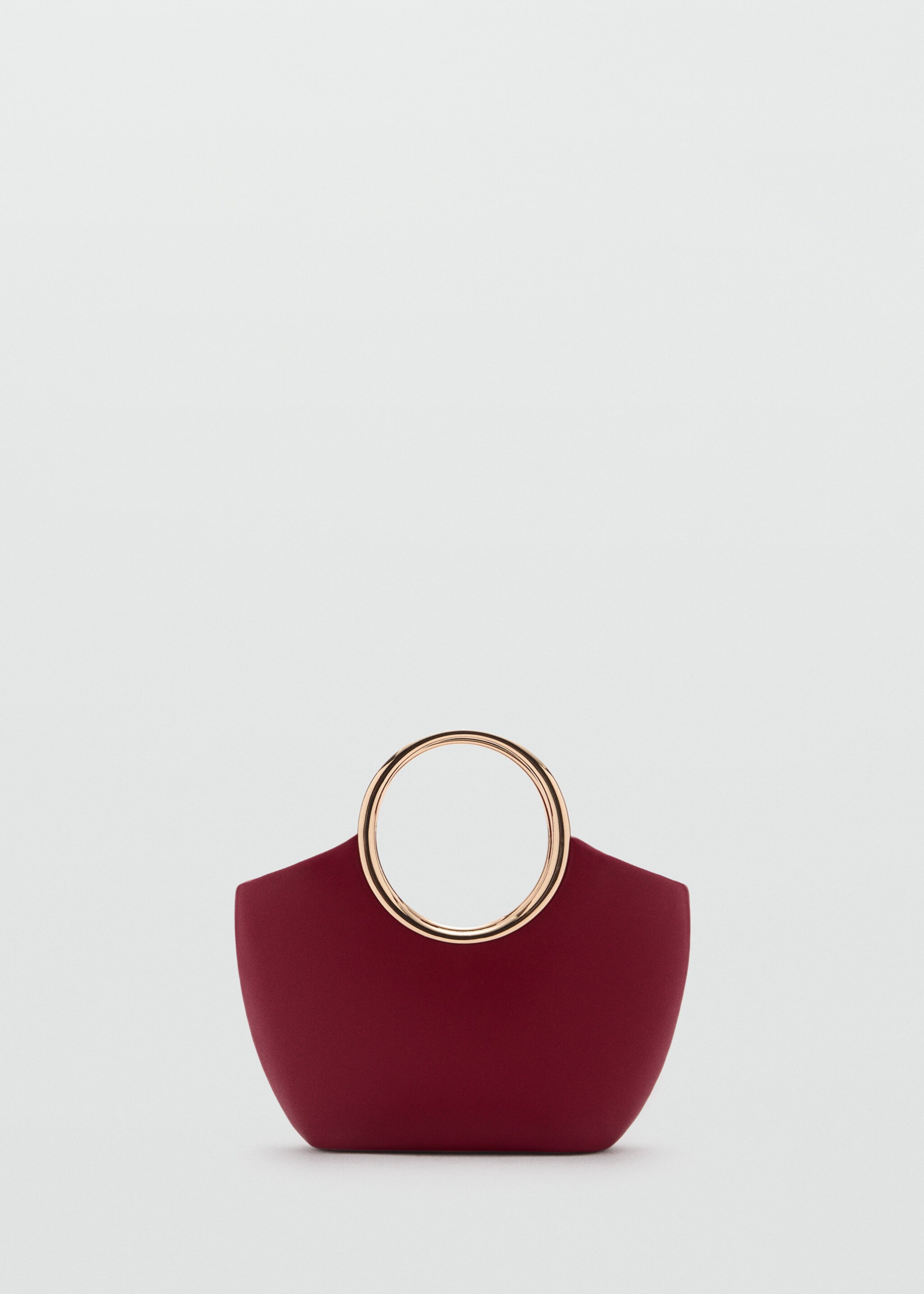Bolso de mano detalles metálicos - Artículo sin modelo, Rojo. Ref: 77037931-00.