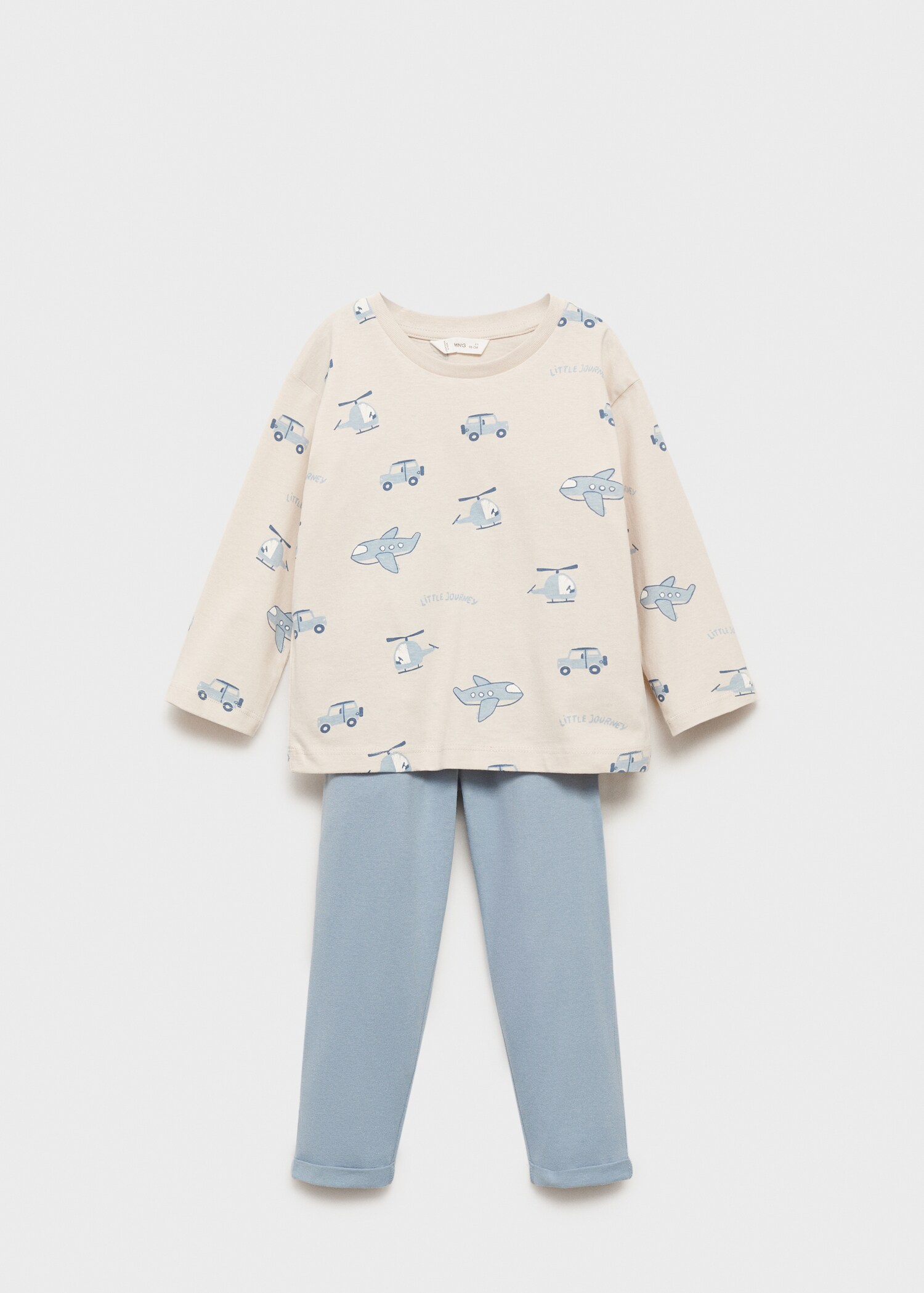 Printed long pyjamas - Article without model