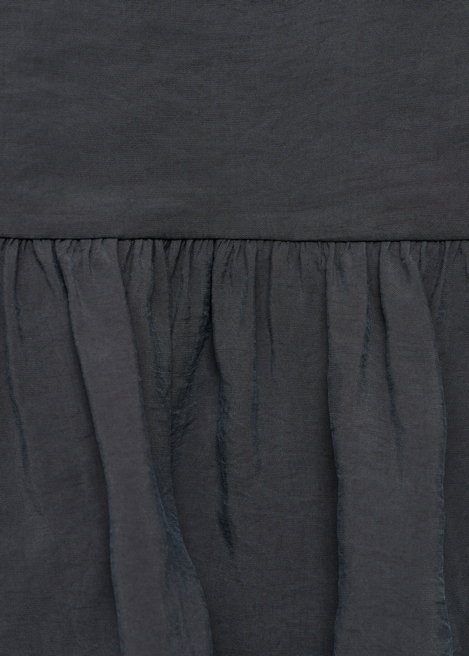 Balloon mini-skirt with zip - Details of the article 0