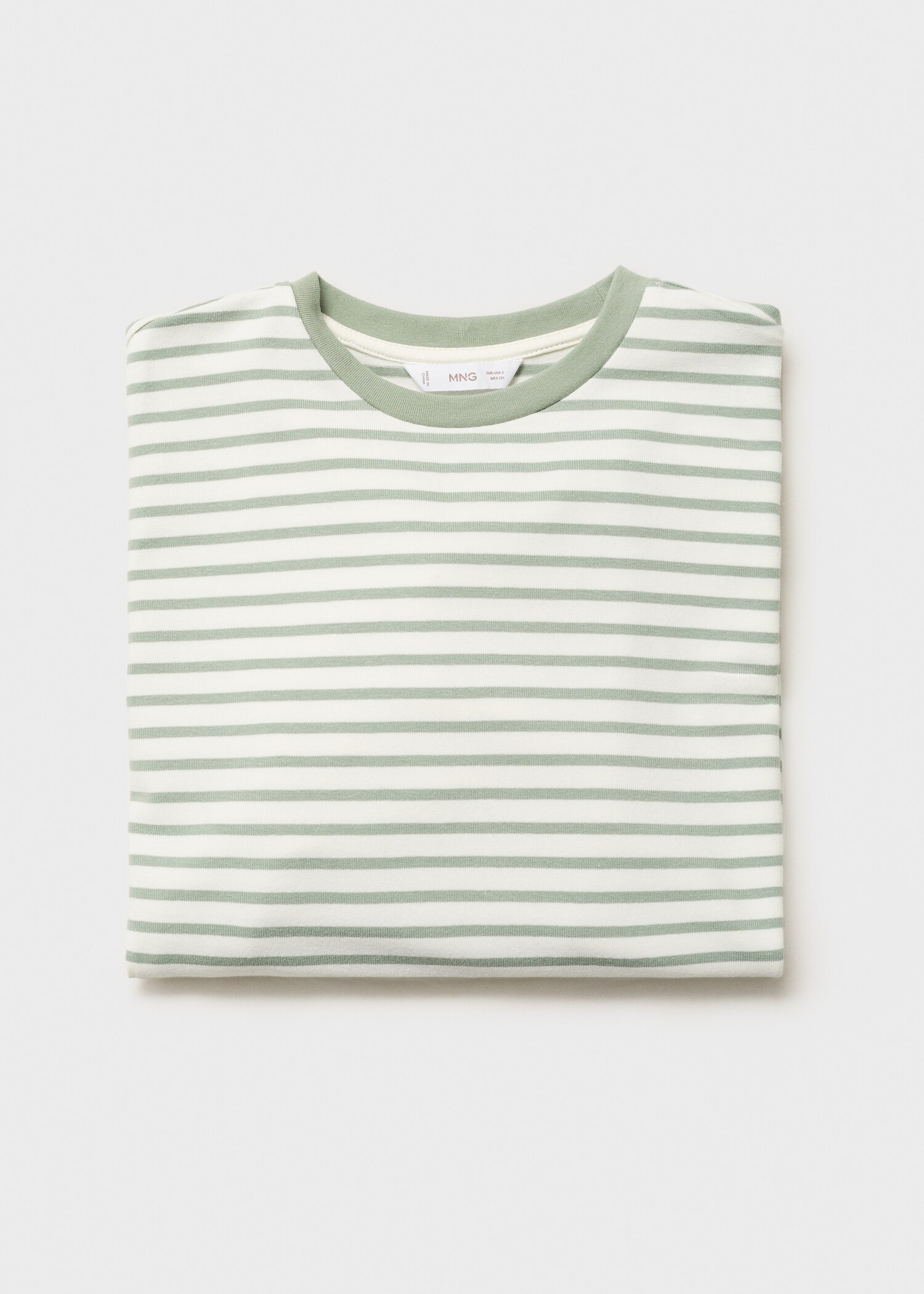 Striped long sleeves t-shirt - Details of the article 0