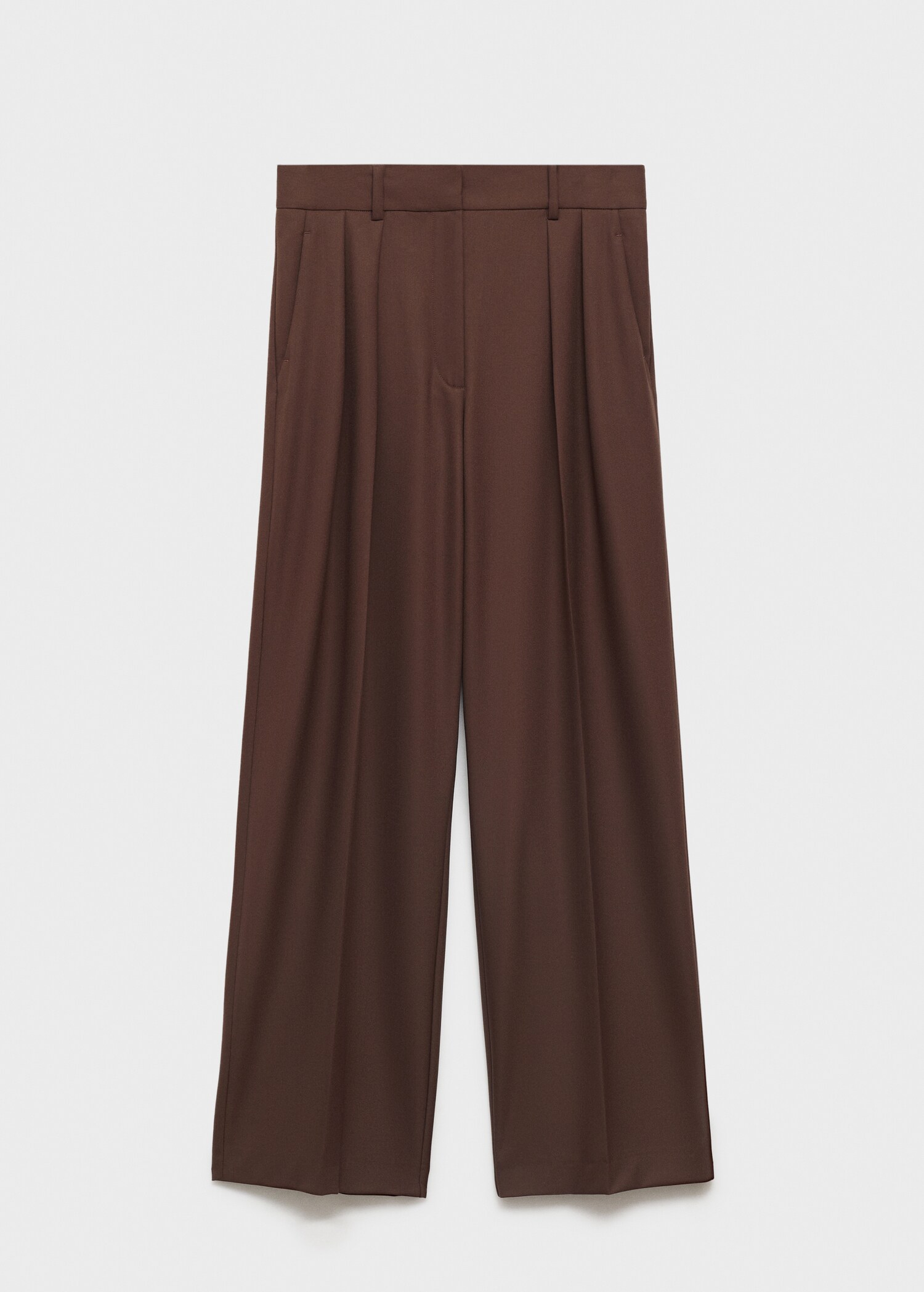 Wideleg pleated trousers - Article without model