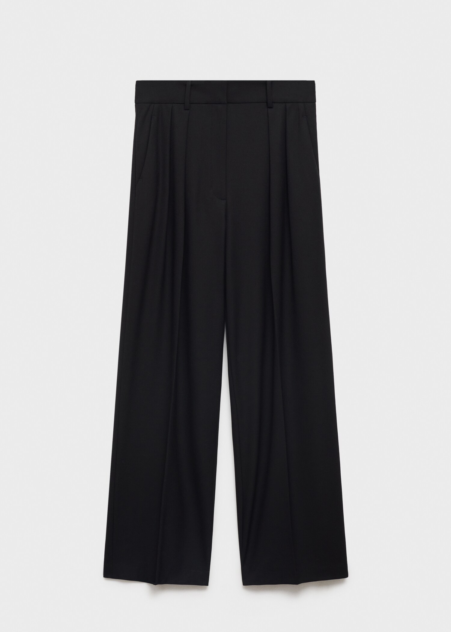Wideleg pleated trousers - Article without model