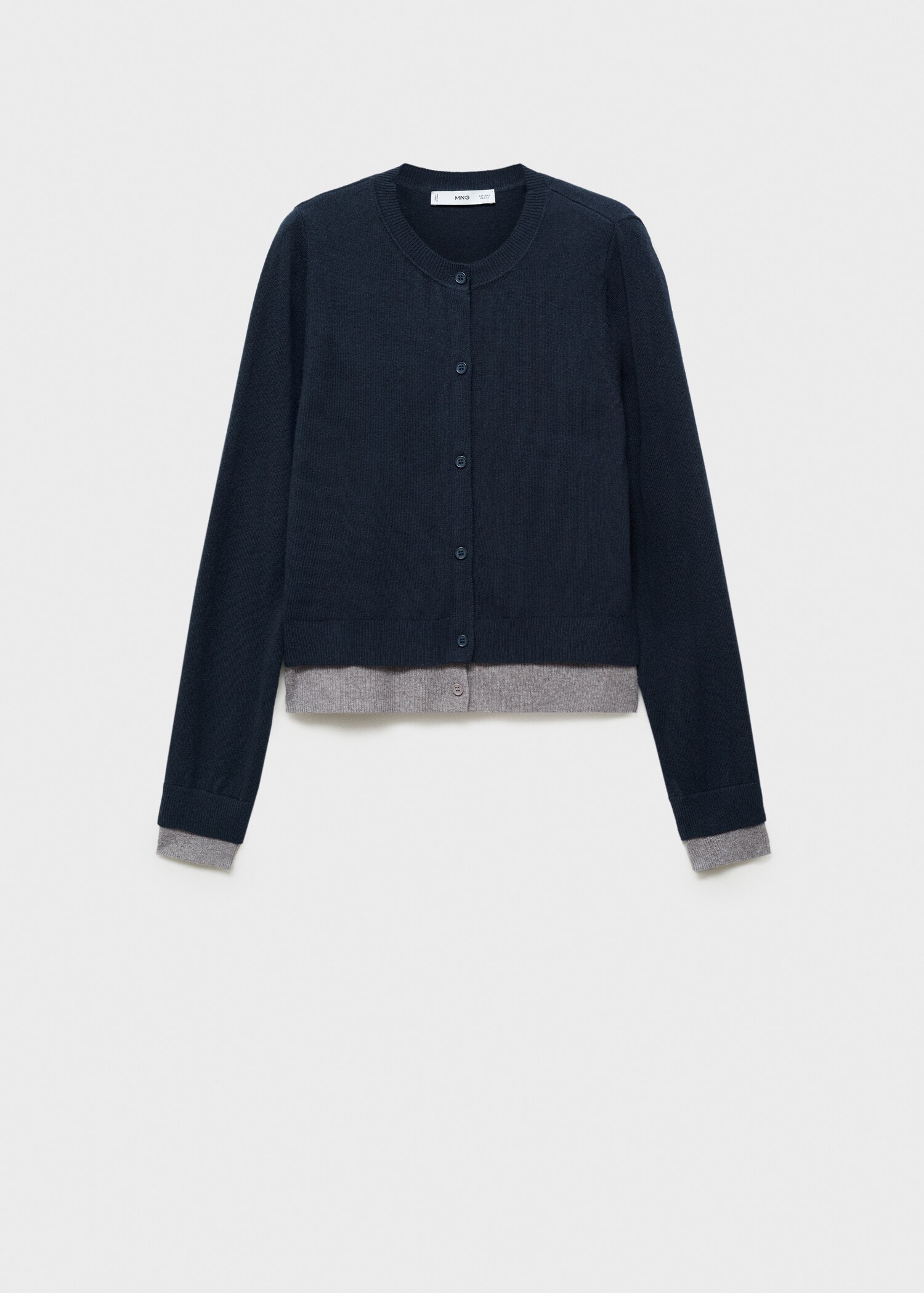 Cardigan combiné boutons - Article sans modèle