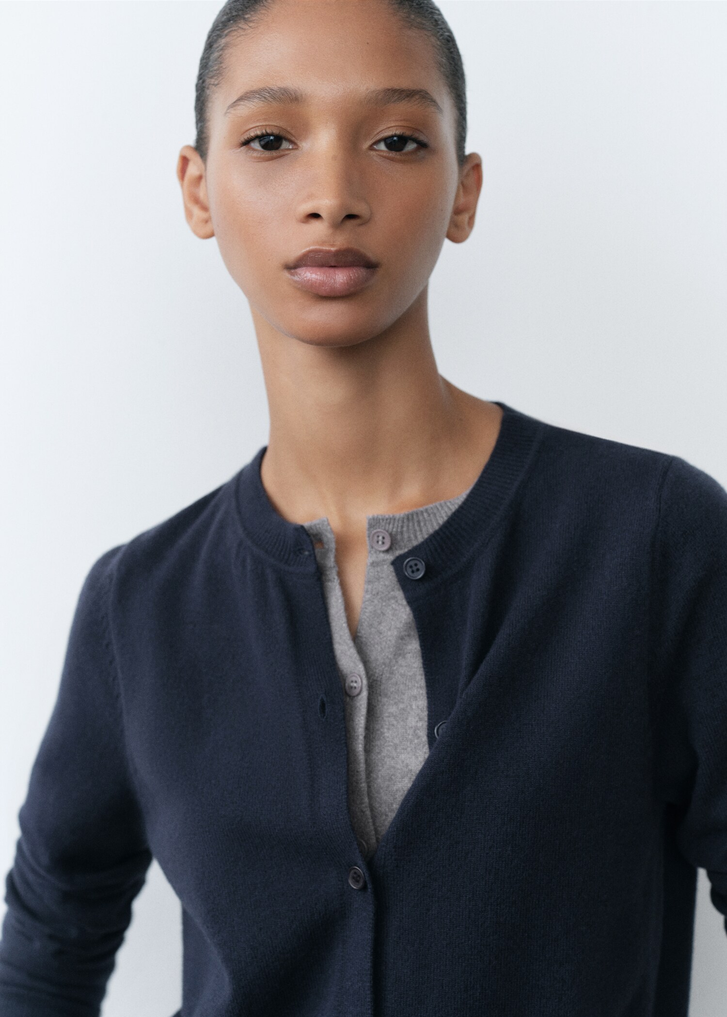 Cardigan combiné boutons - Détail de l'article 1