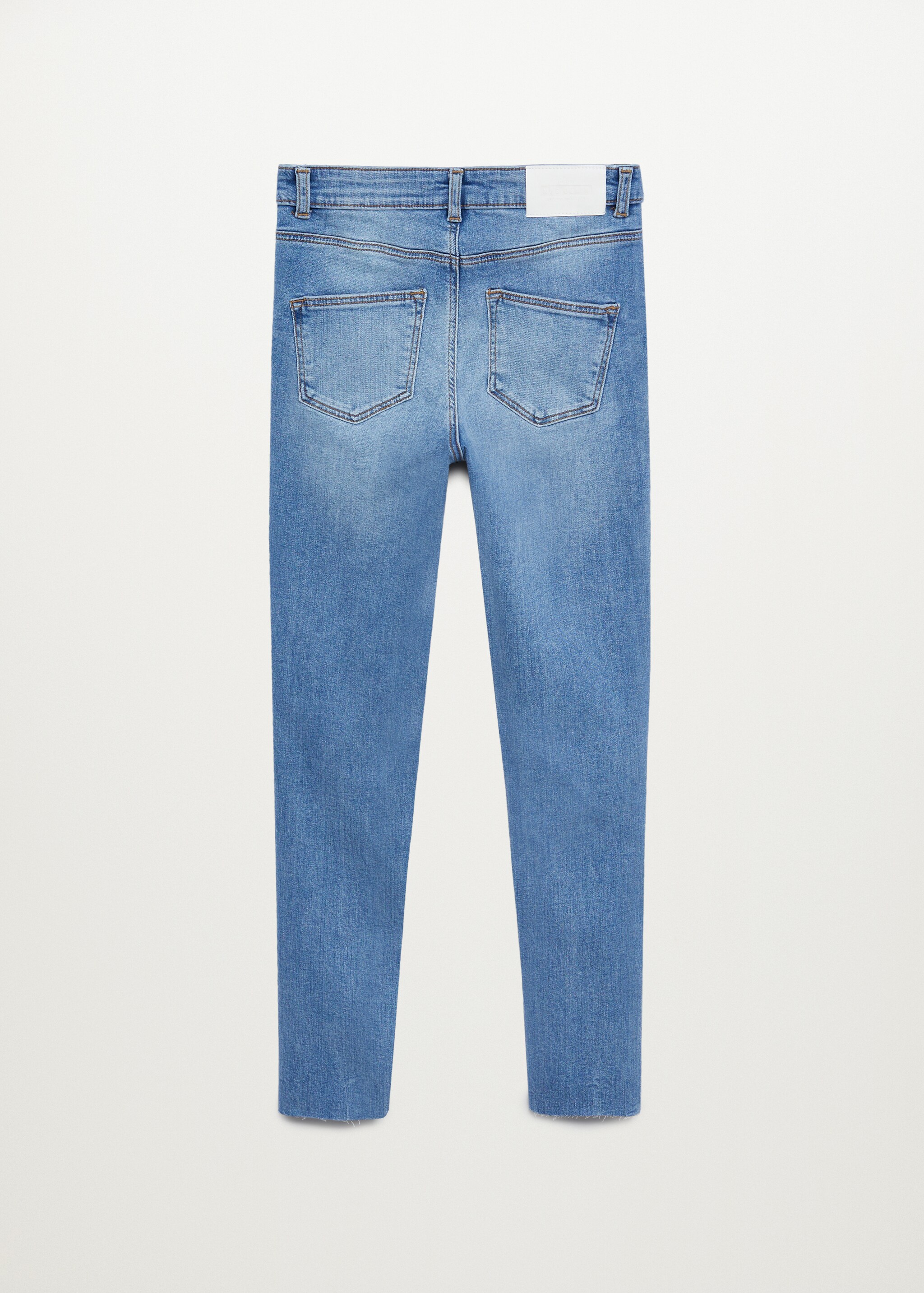 Jeans tiro alto - Reverso del artículo