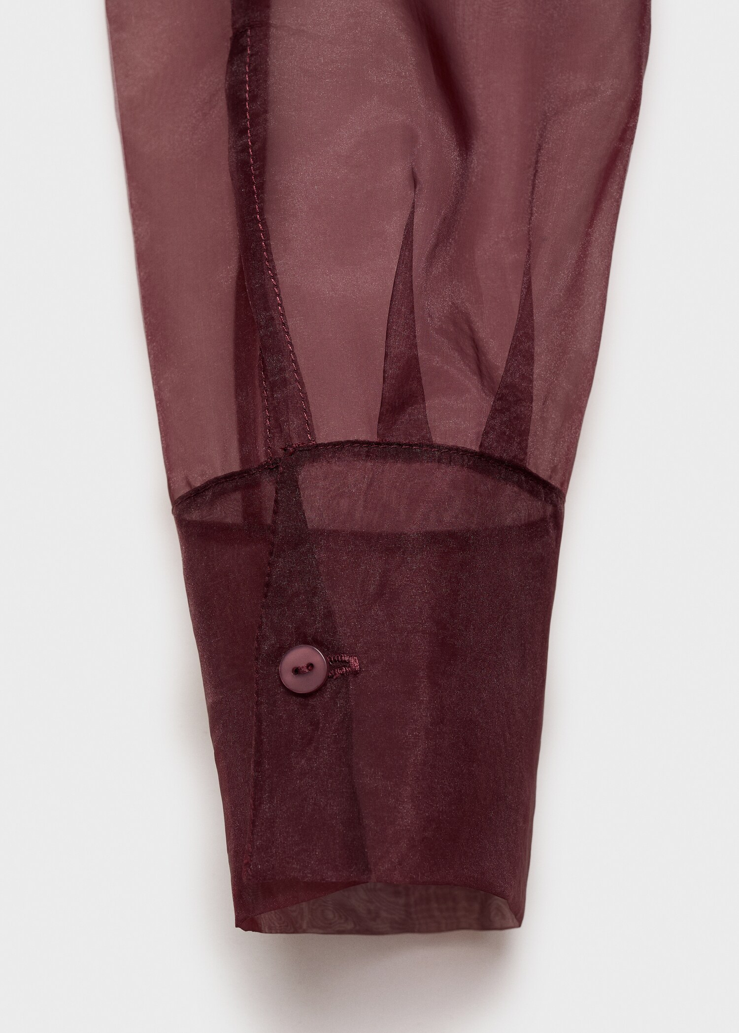 Halbdurchsichtige Bluse mit Taschen - Detail des Artikels 0