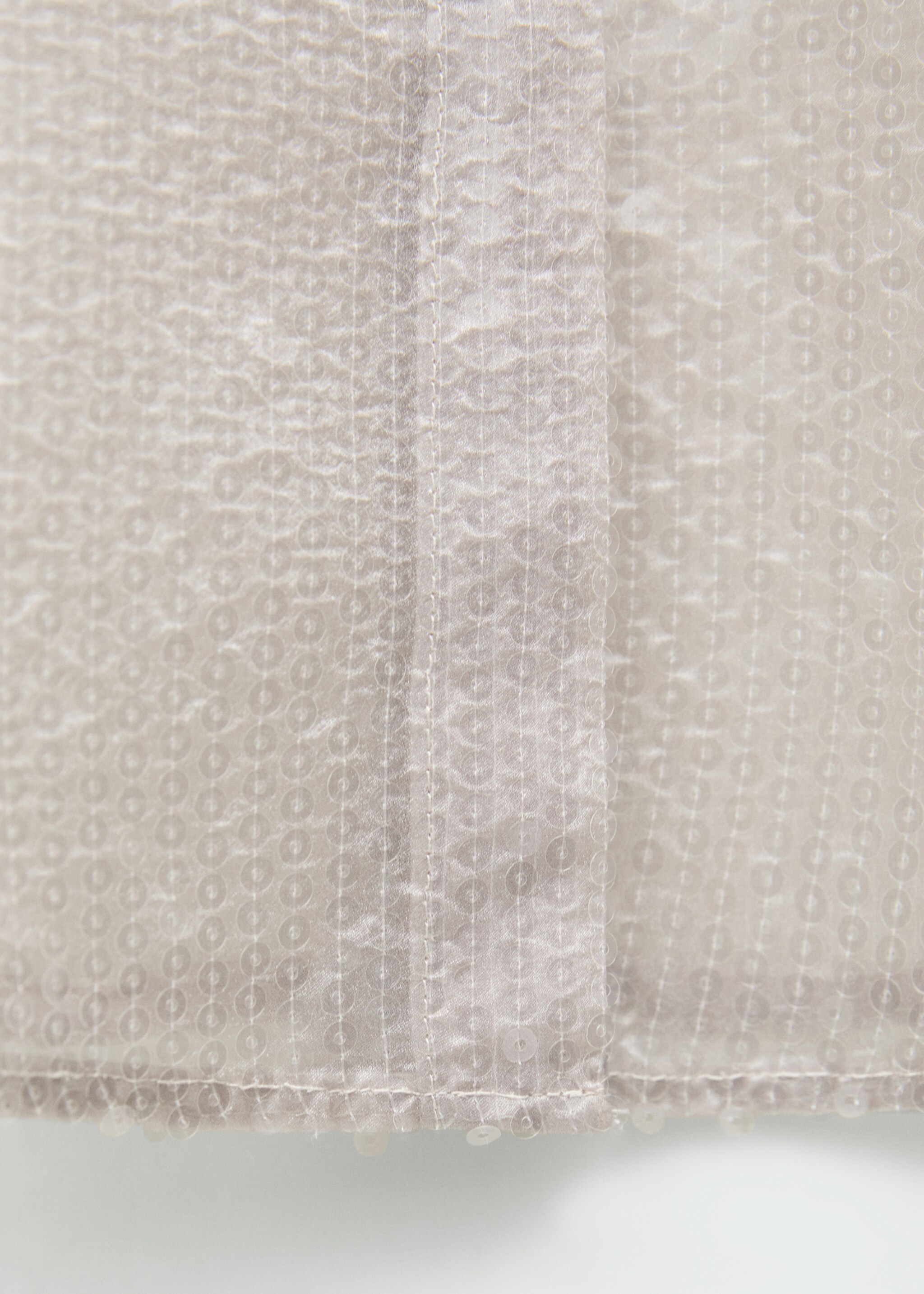 Camisa semitransparent lluentons - Detall de l'article 0, Cru. Ref: 77039035-00.