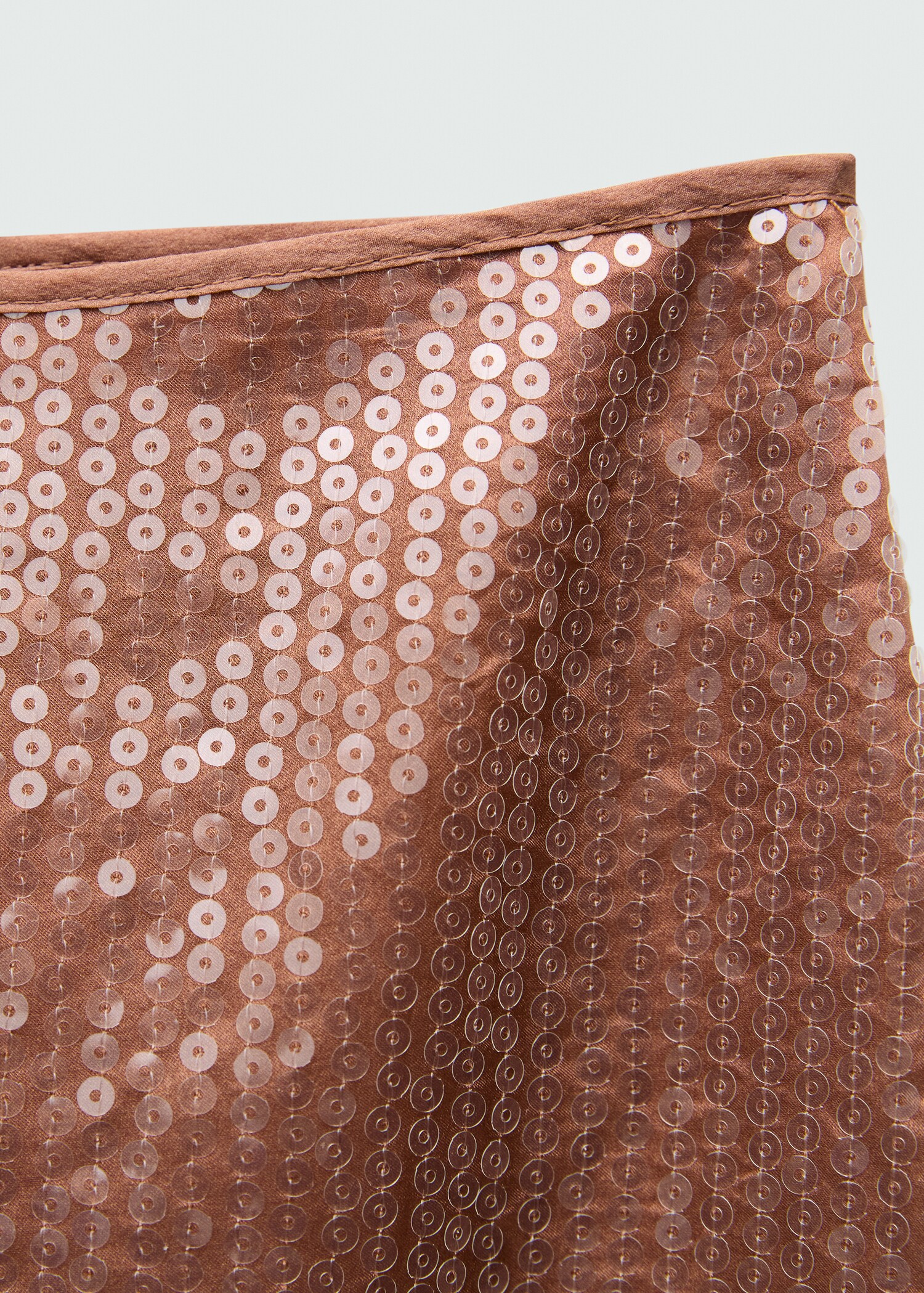Sequin midi skirt - Details of the article 8