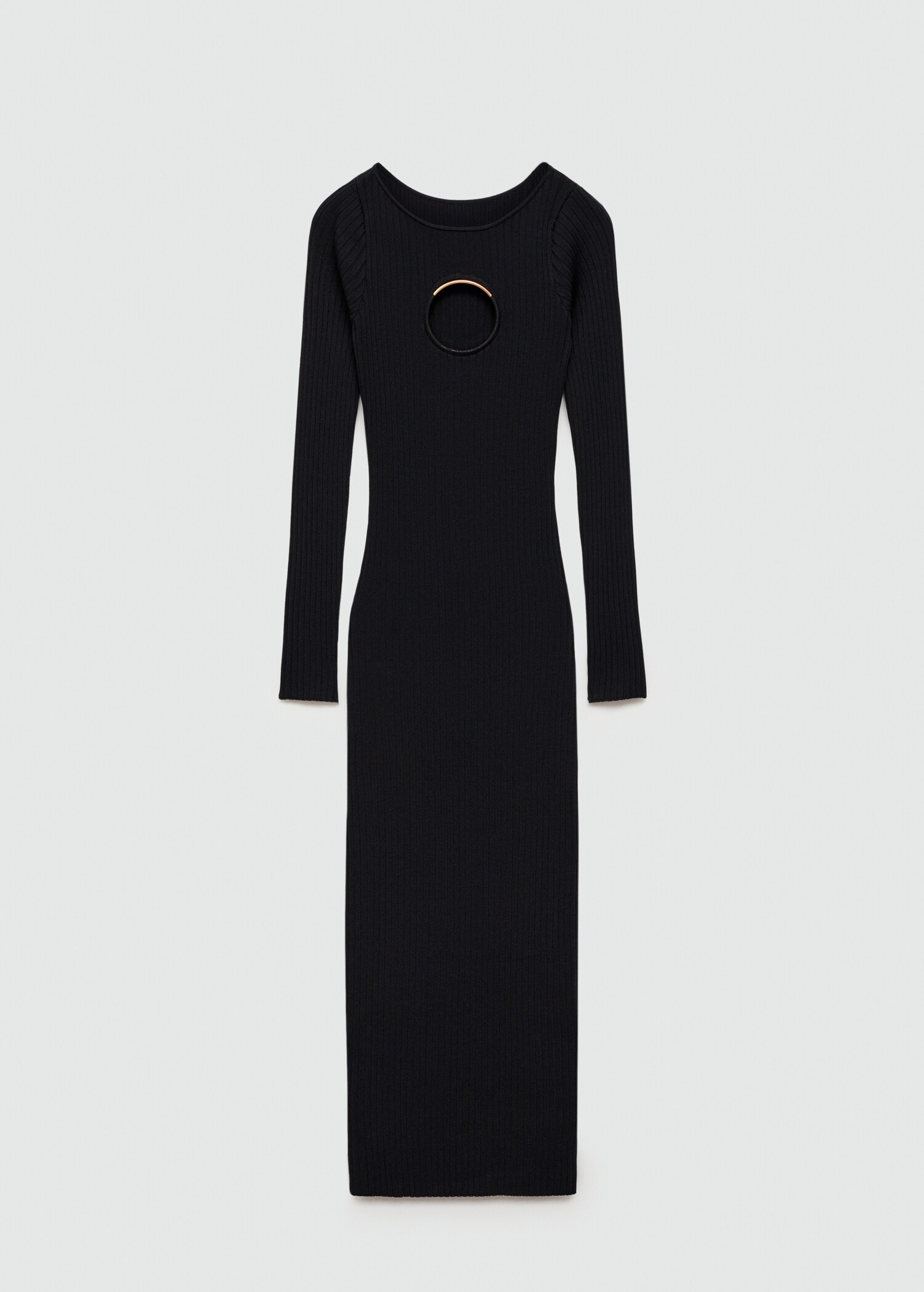 Knitted dress with metal detail - Article without model