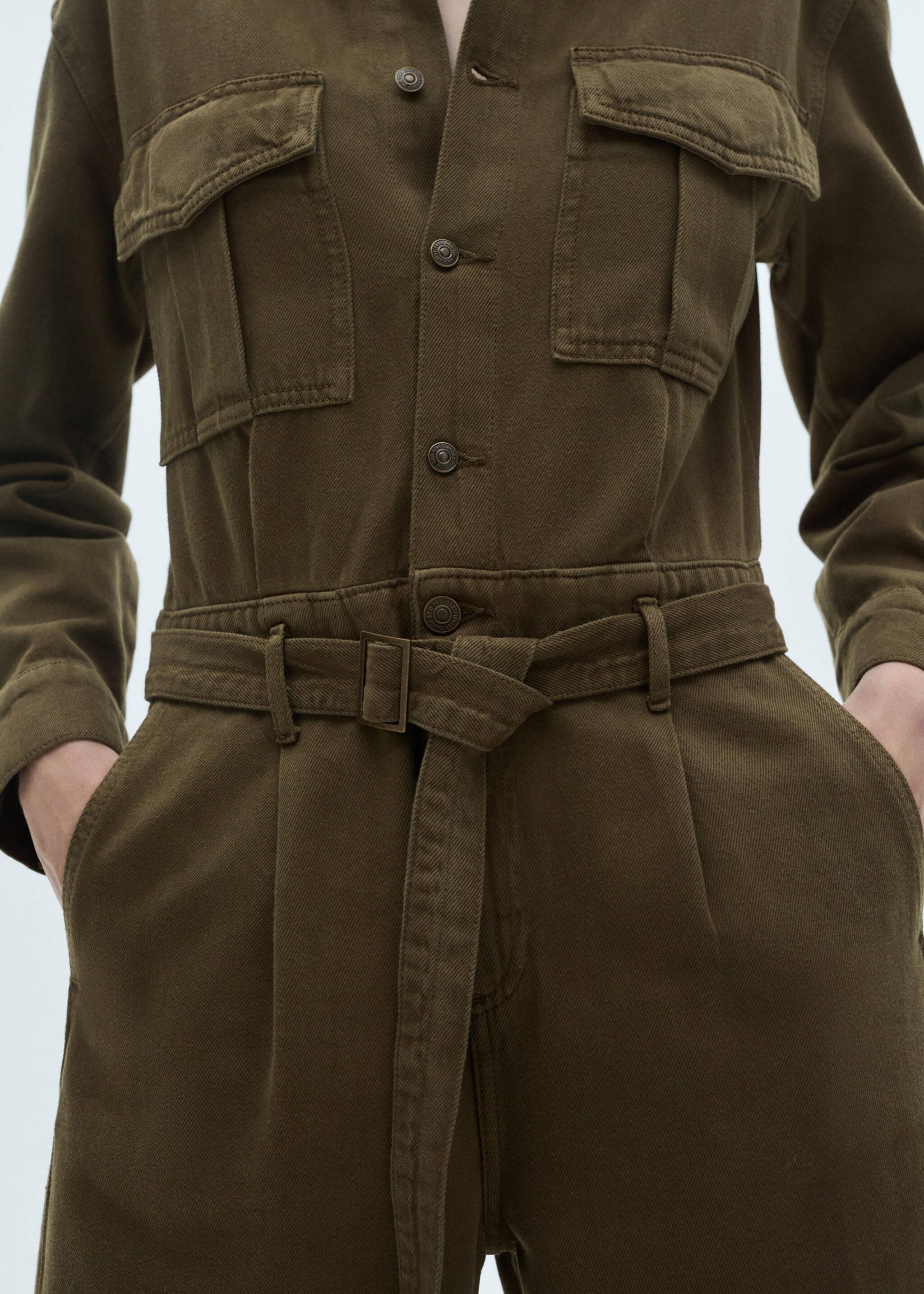 Farmeroverall övvel - A termék adatai 6, Khaki. Ref: 77039047-00.