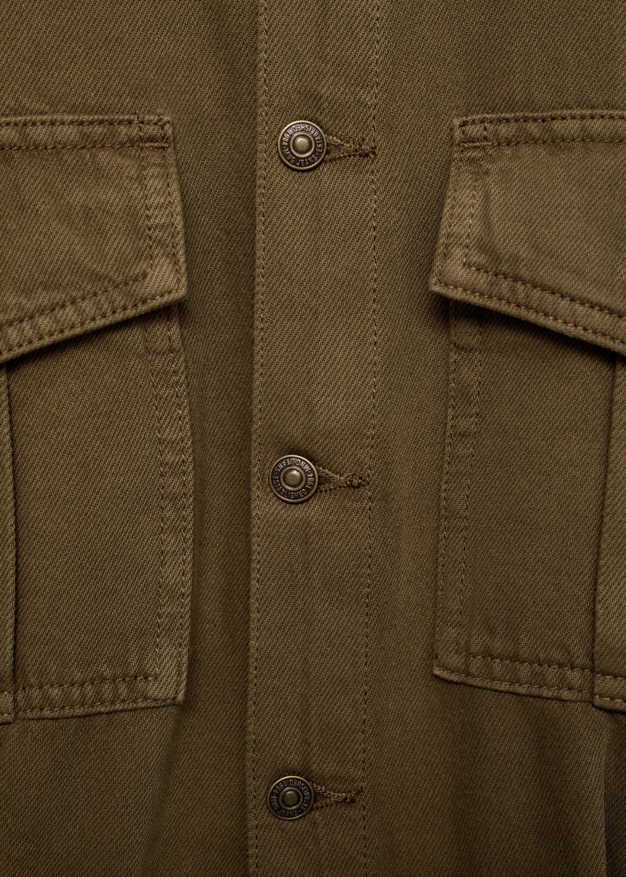 Farmeroverall övvel - A termék adatai 8, Khaki. Ref: 77039047-00.