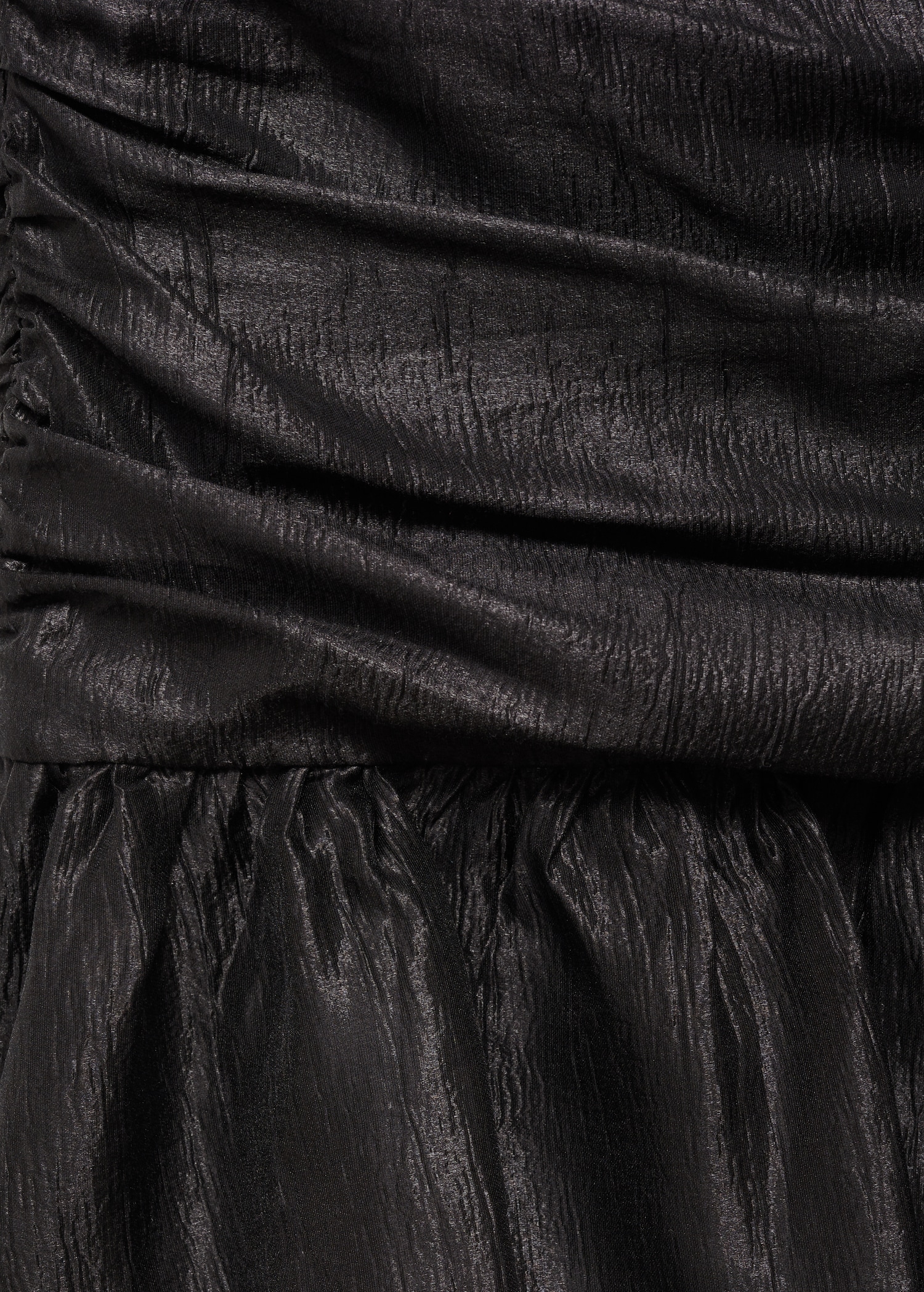 Draped dress with bubble hem - Details of the article 8