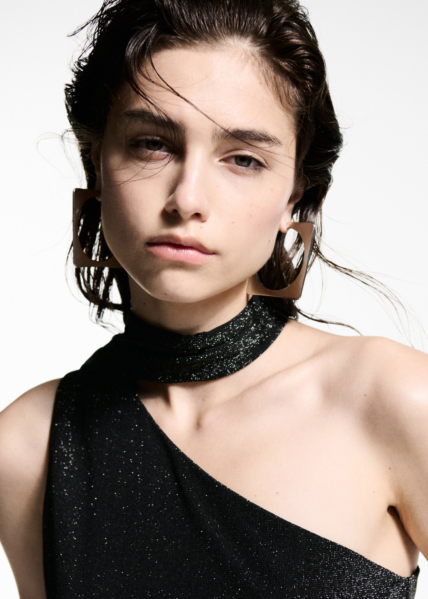 Asymmetrisches Lurex-Top - Detail des Artikels 1