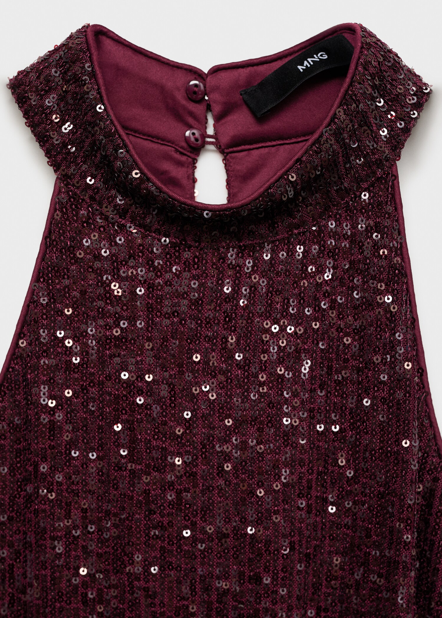 Neckholderkleid mit Pailletten - Detail des Artikels 8