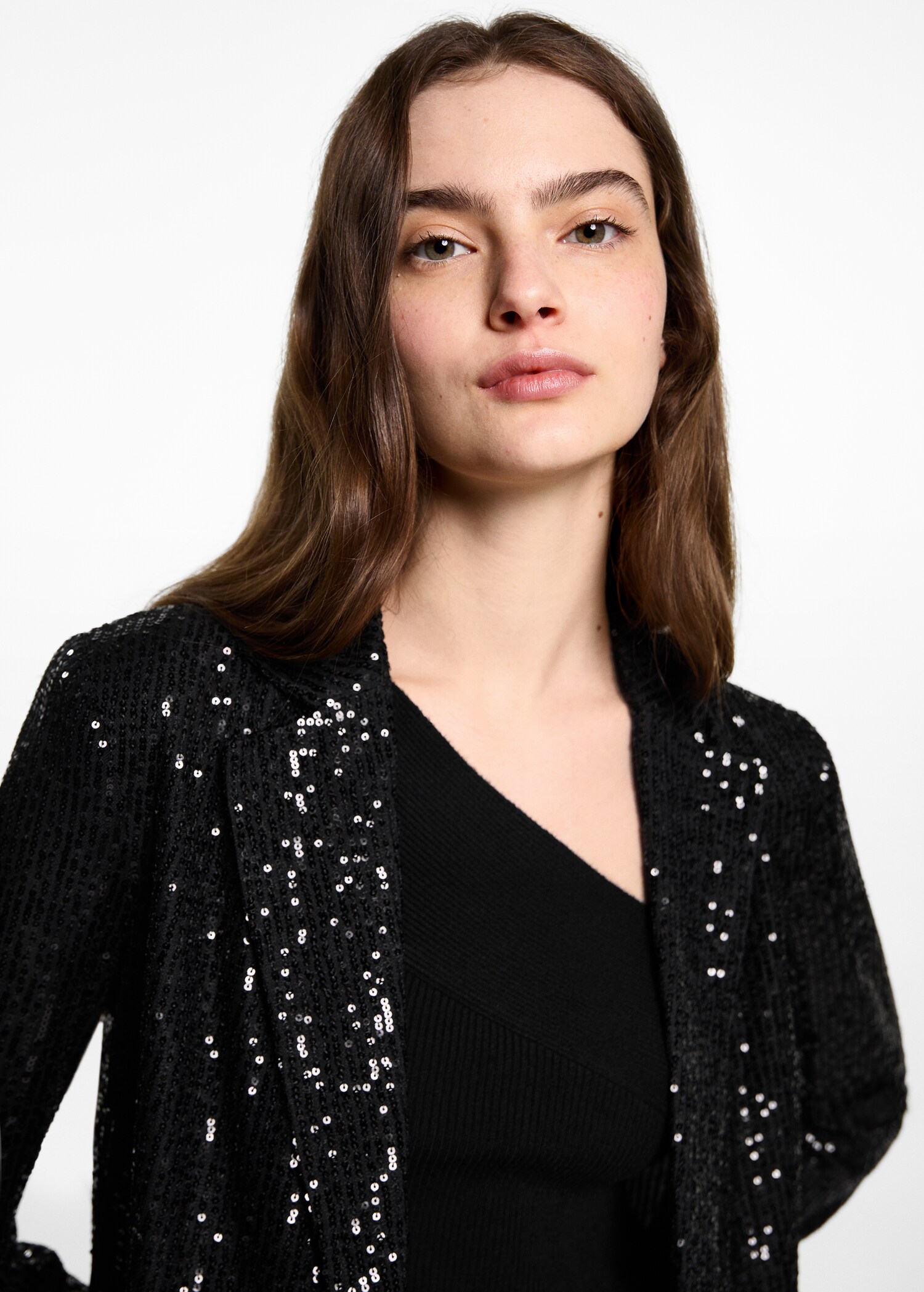 Sequined suit jacket - Details of the article 1