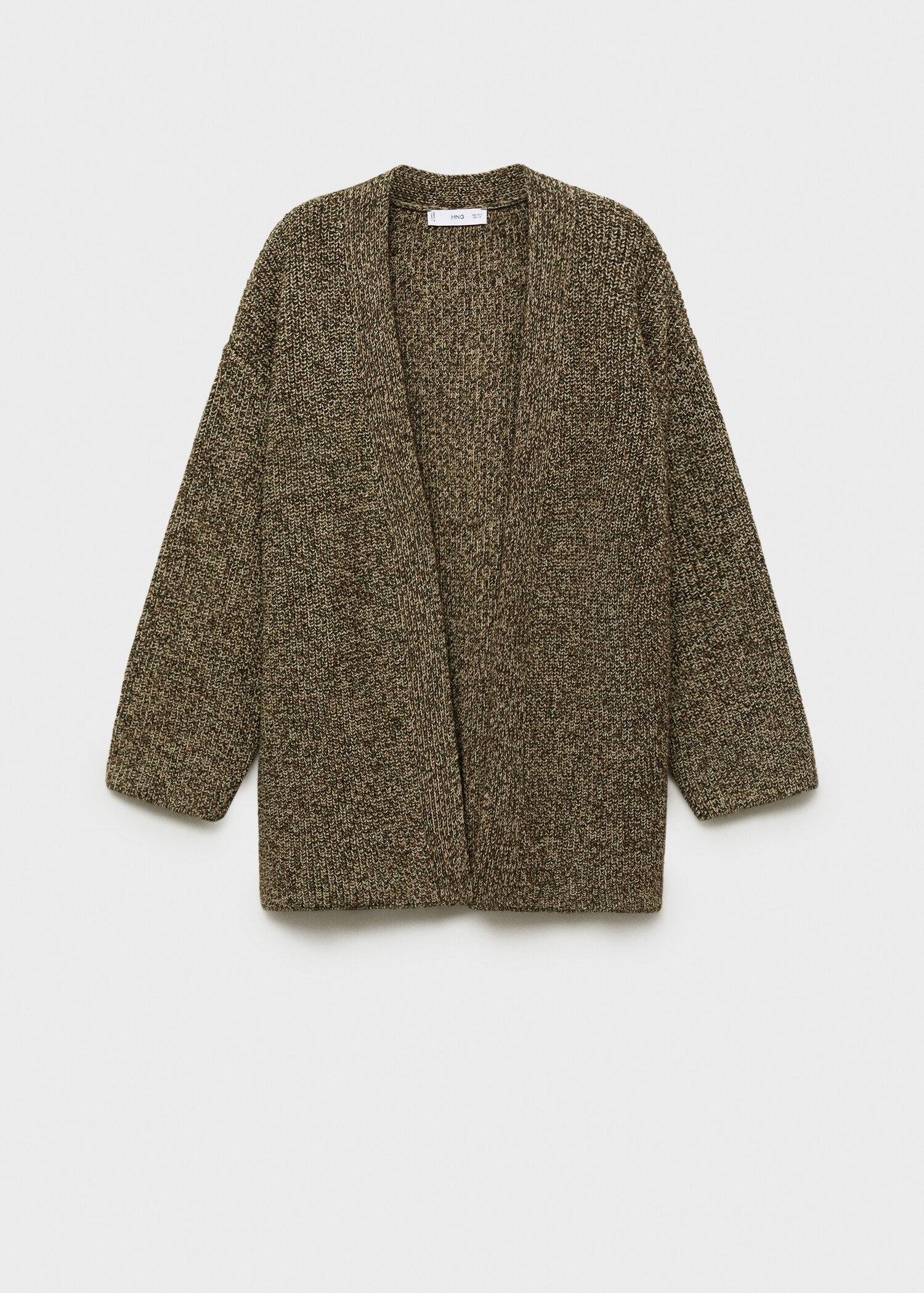 Gebreid oversized vest - Artikel zonder model