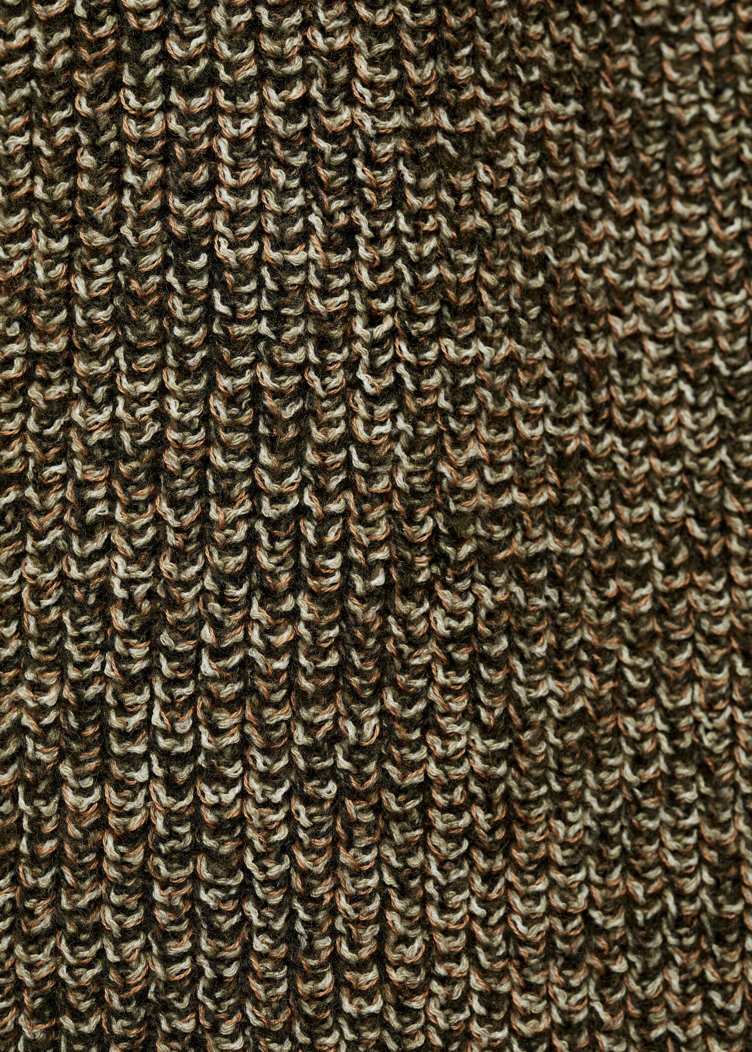 Gebreid oversized vest - Detail van het artikel 0