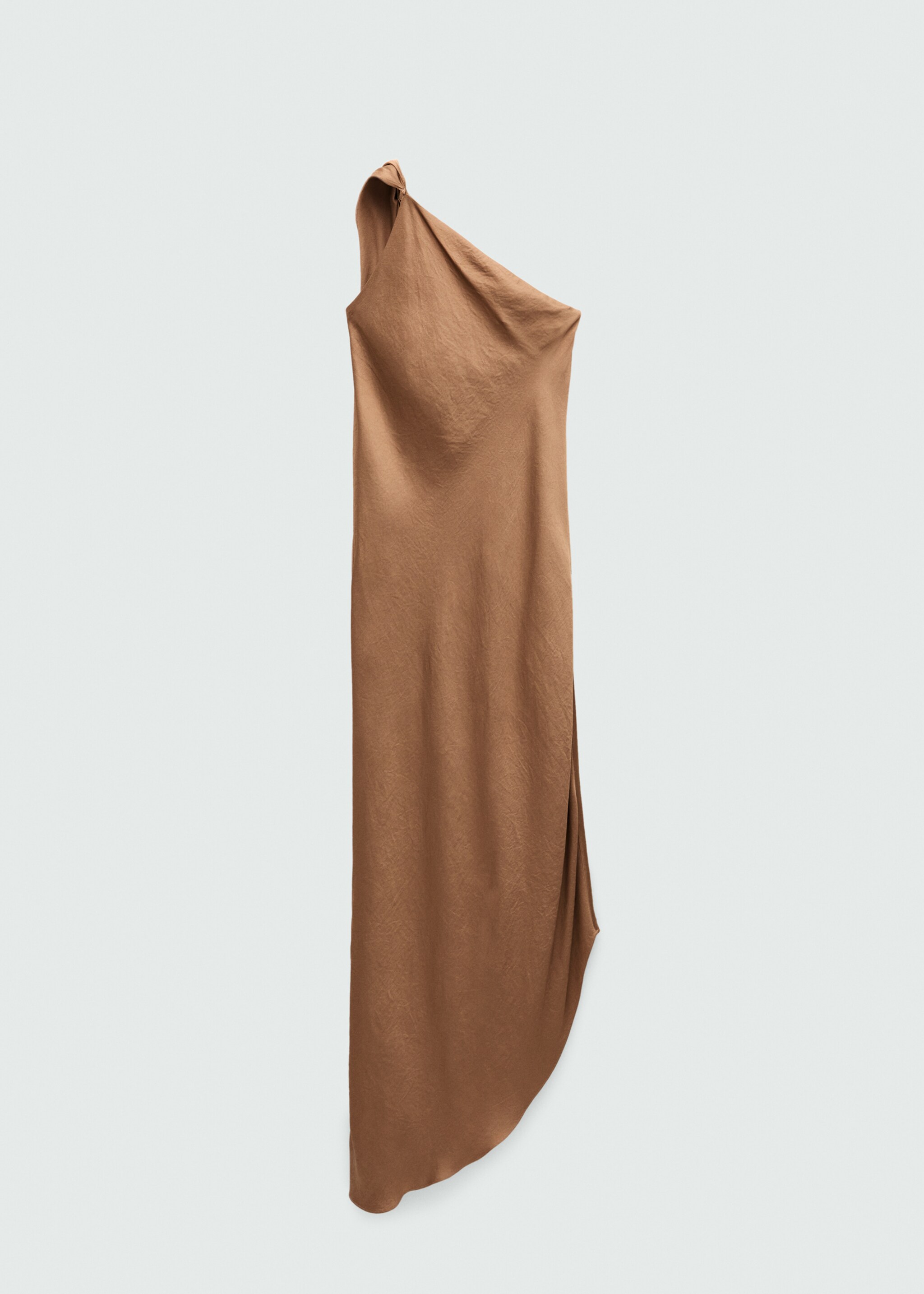 Lång asymmetrisk klänning cape - Artikel utan modell, Beige. Ref: 77039074-00.