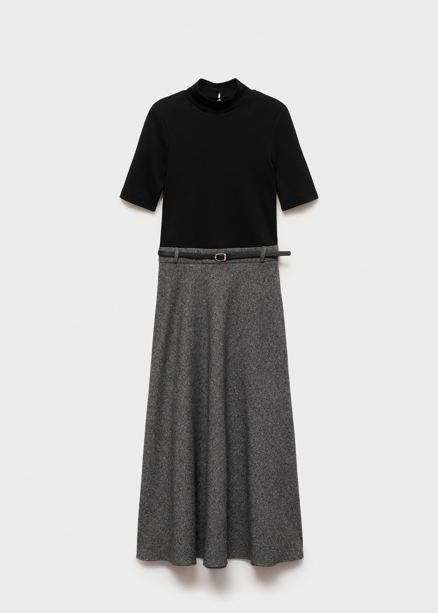 Robe combinée col montant - Article sans modèle